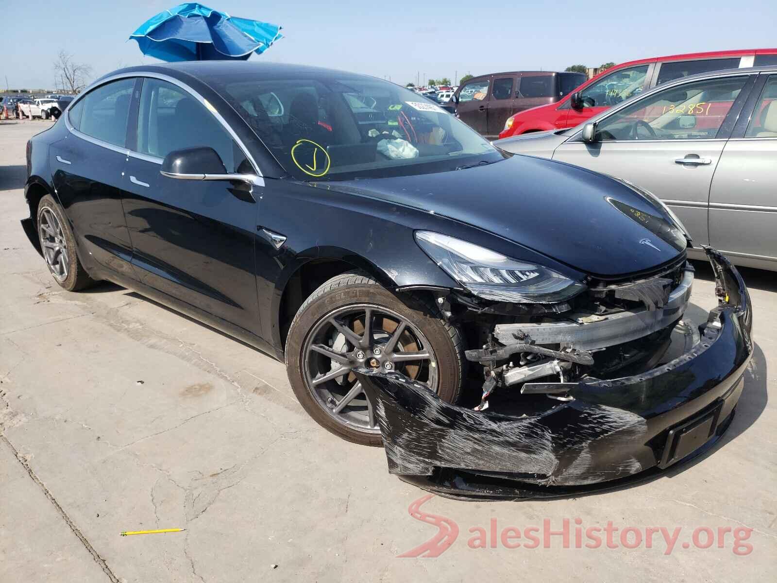 5YJ3E1EB3KF451314 2019 TESLA MODEL 3