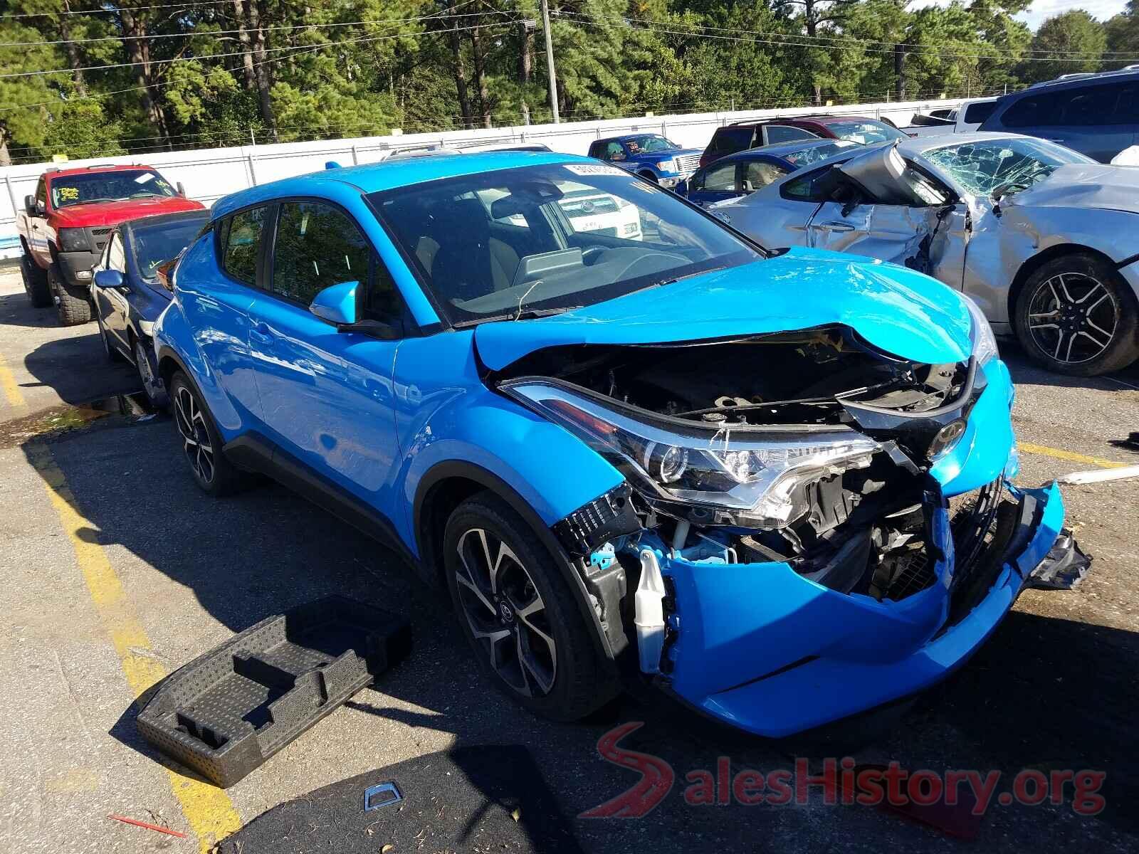 JTNKHMBX2K1027423 2019 TOYOTA C-HR