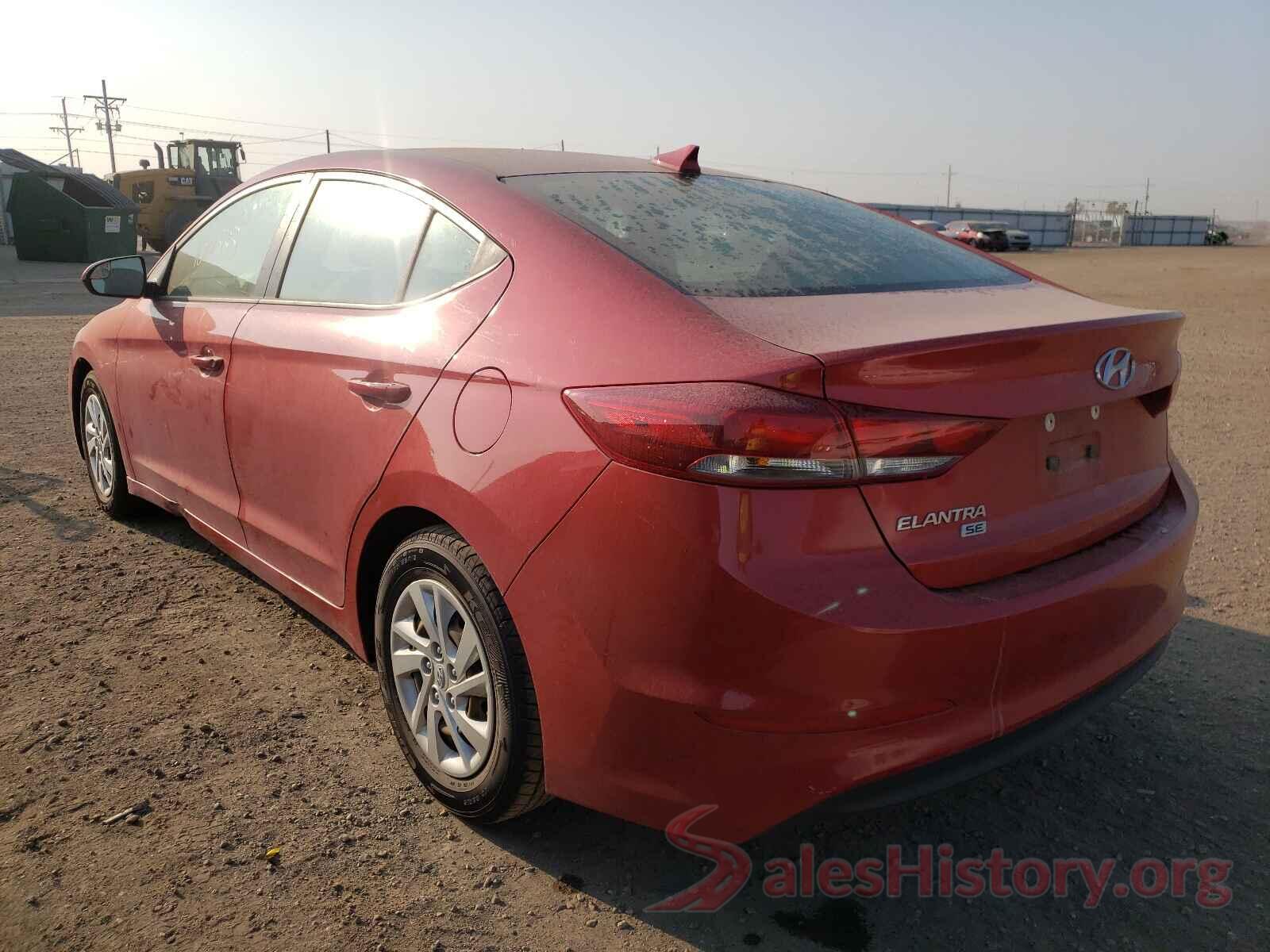 5NPD74LF0HH174296 2017 HYUNDAI ELANTRA