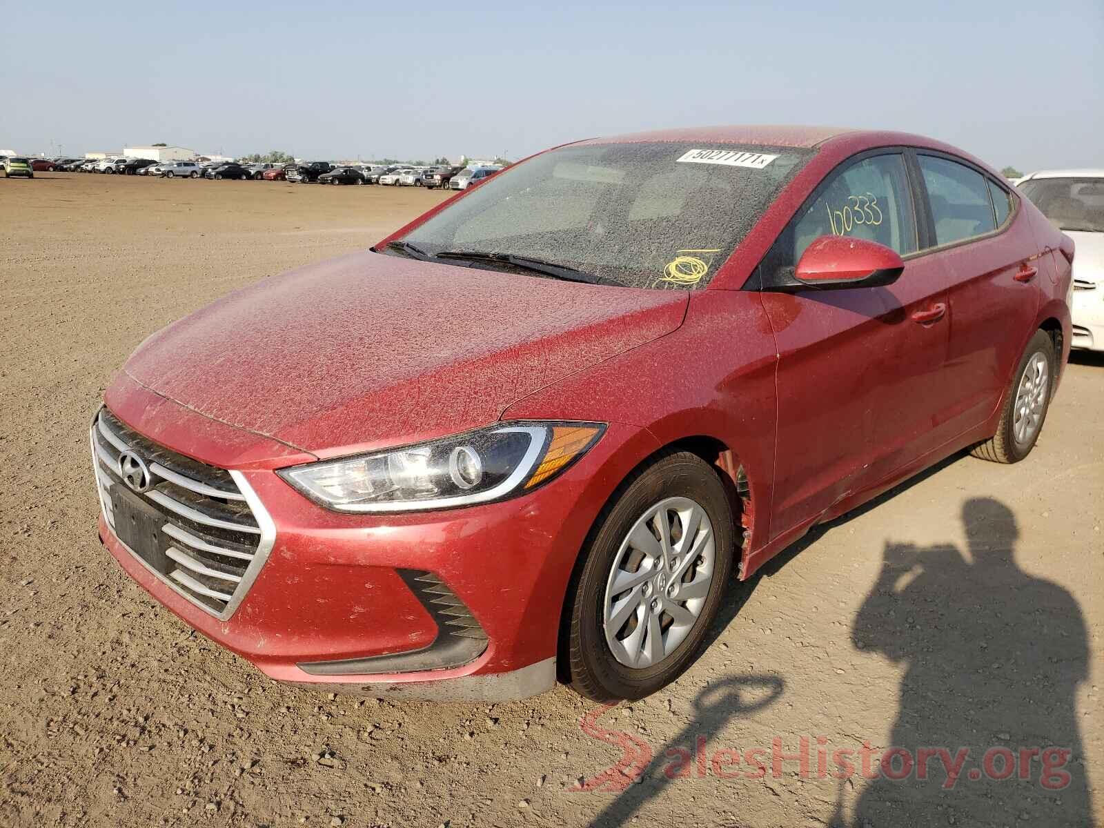 5NPD74LF0HH174296 2017 HYUNDAI ELANTRA