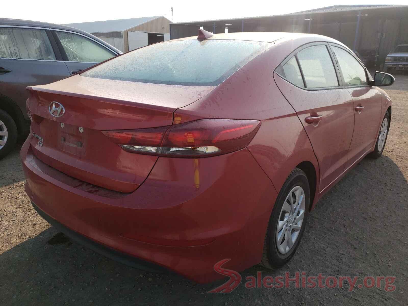 5NPD74LF0HH174296 2017 HYUNDAI ELANTRA