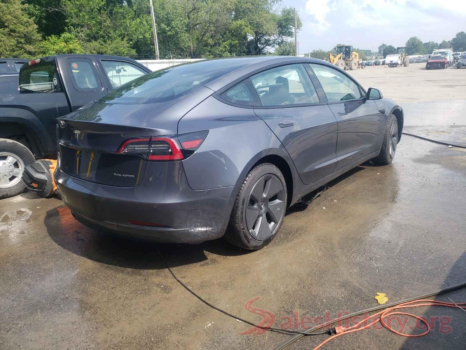 5YJ3E1EB1MF901934 2021 TESLA MODEL 3