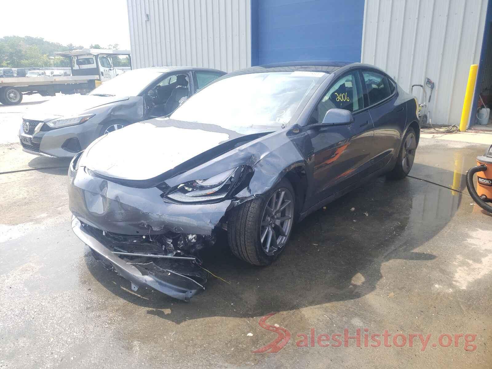 5YJ3E1EB1MF901934 2021 TESLA MODEL 3