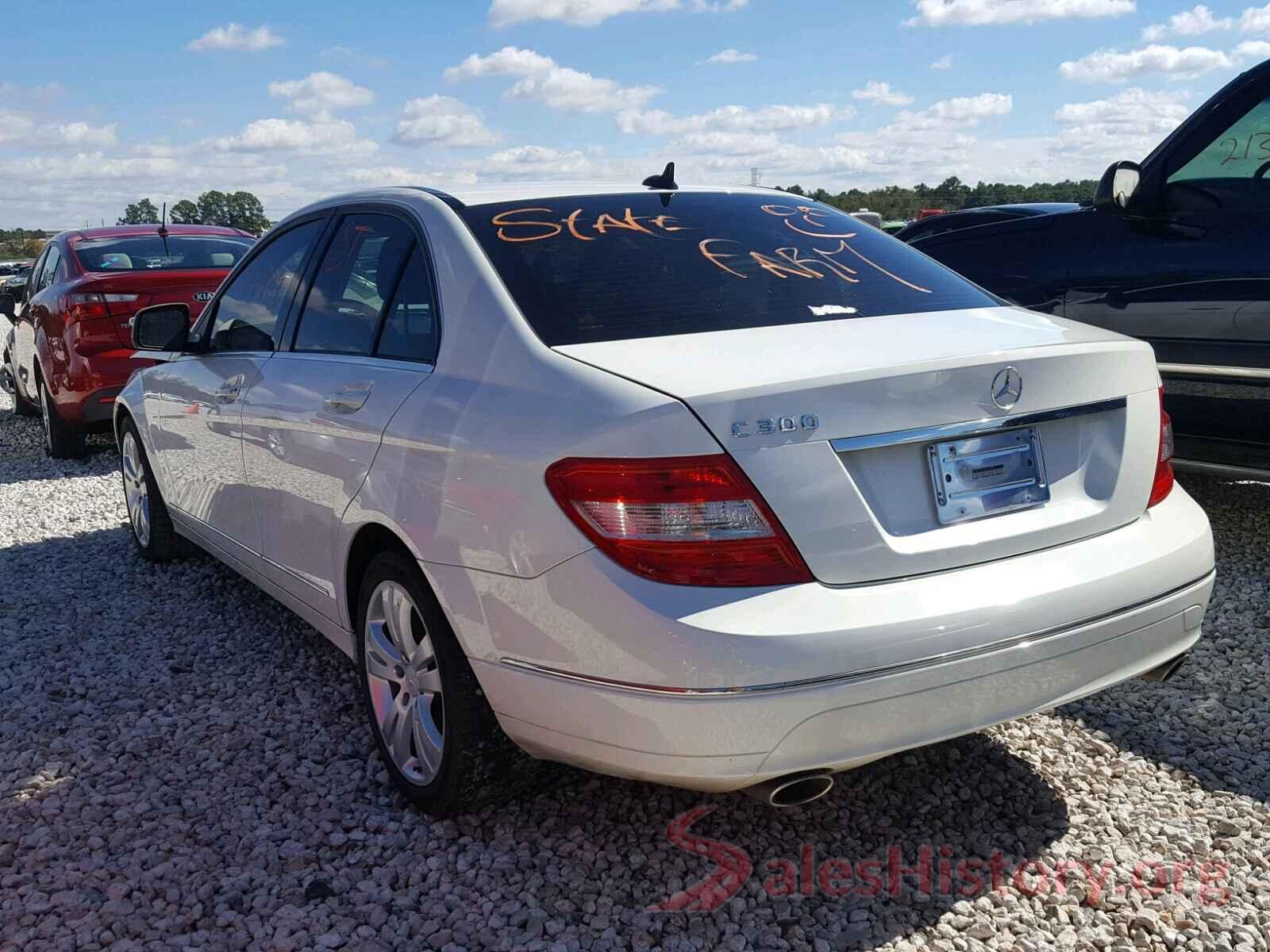 WDDGF54X99F206810 2009 MERCEDES-BENZ C CLASS