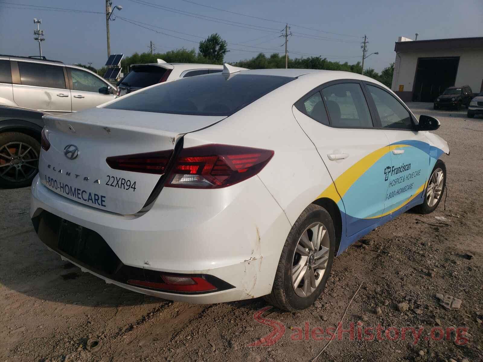 5NPD84LFXKH460970 2019 HYUNDAI ELANTRA