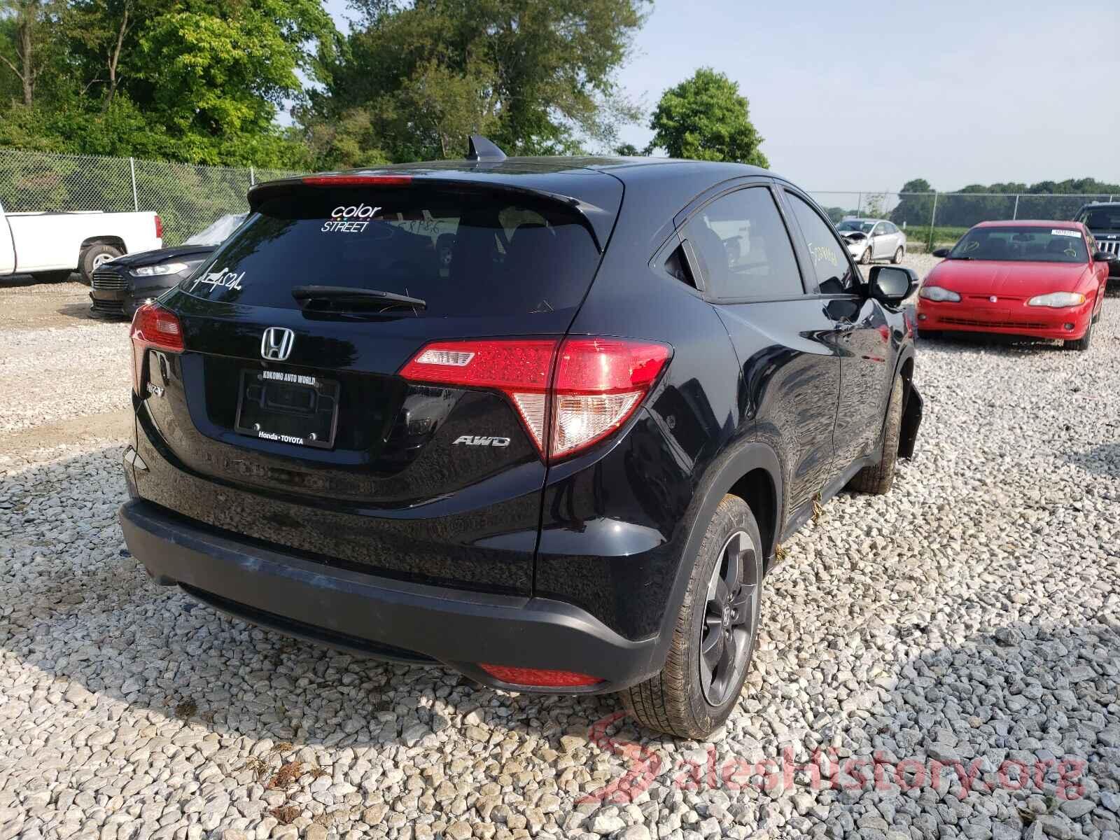 3CZRU6H59JG719804 2018 HONDA HR-V