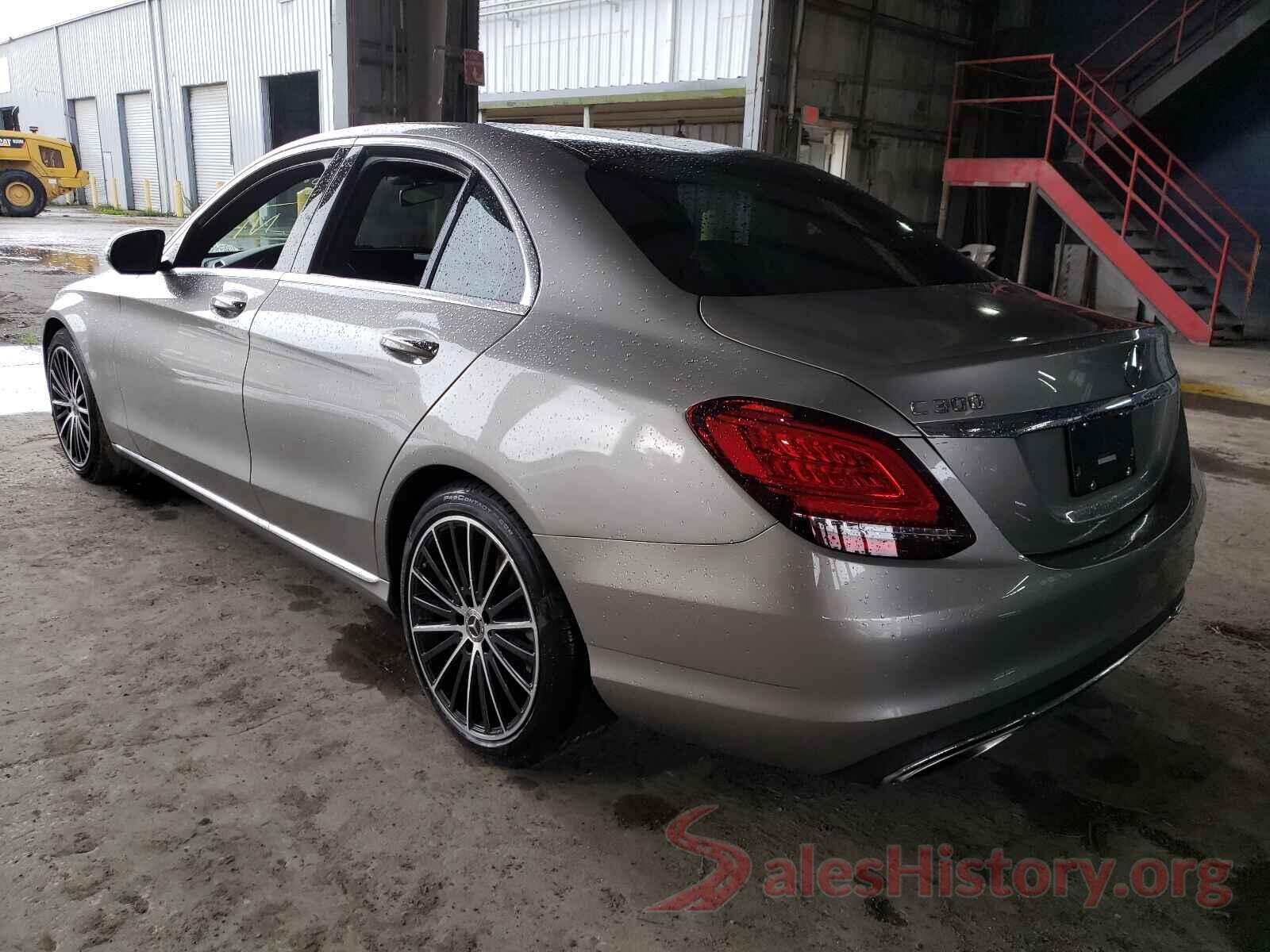 55SWF8DB7KU283132 2019 MERCEDES-BENZ C CLASS