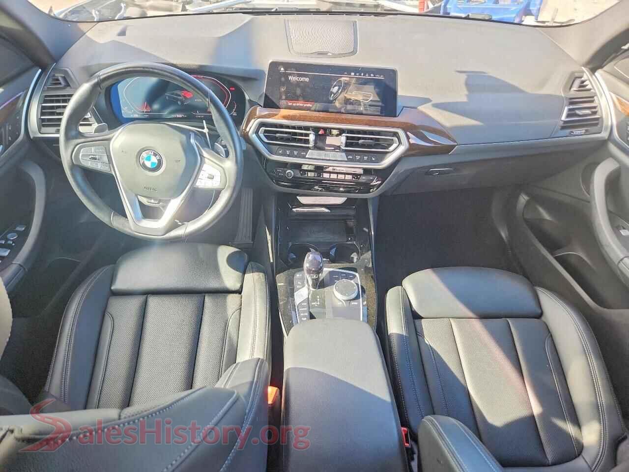 2023 BMW X3 VIN 5UX53DP09P9R83940, interior dashboard