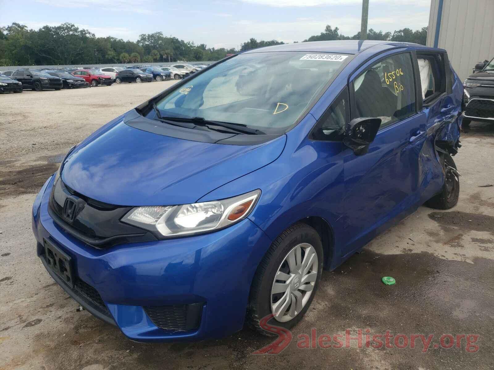 JHMGK5H59GX007292 2016 HONDA FIT