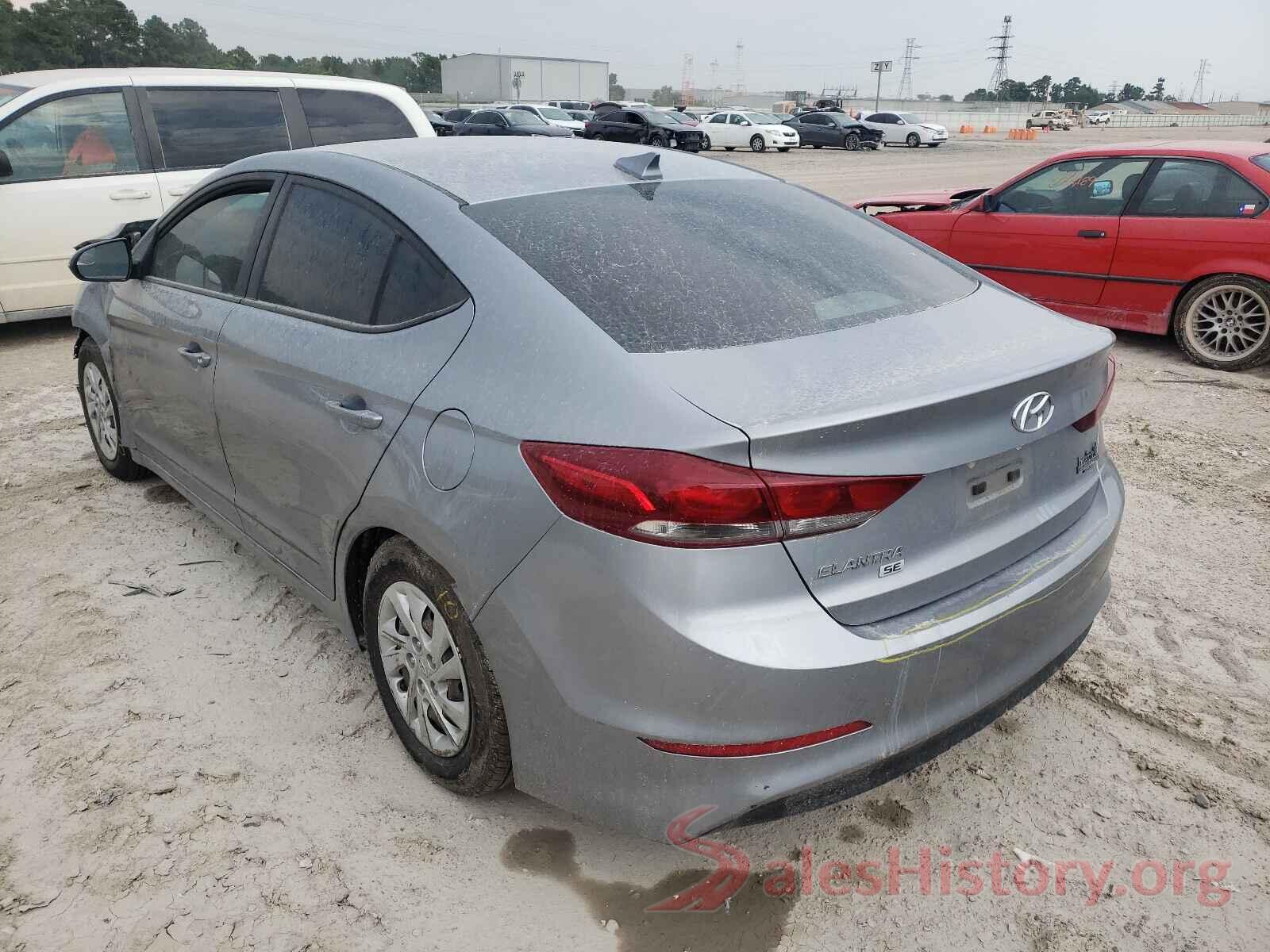 5NPD74LF7HH212154 2017 HYUNDAI ELANTRA