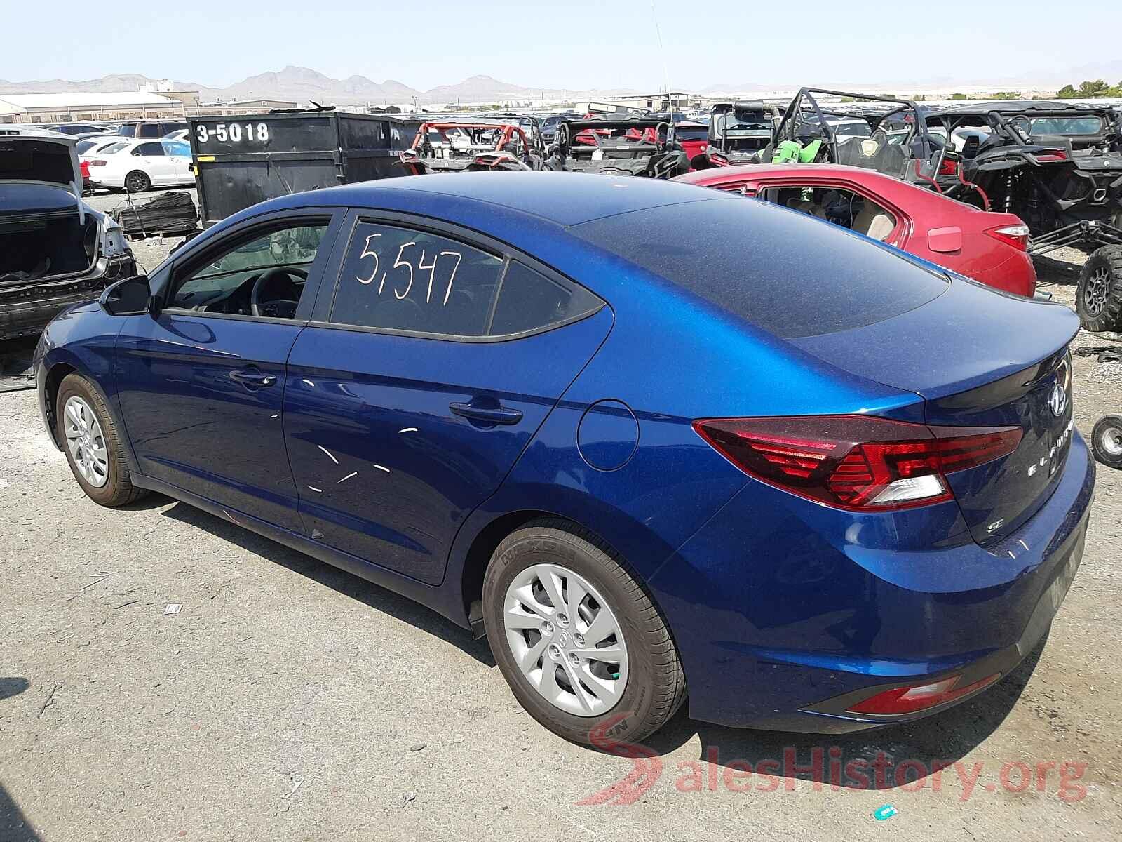 5NPD74LF0LH607589 2020 HYUNDAI ELANTRA