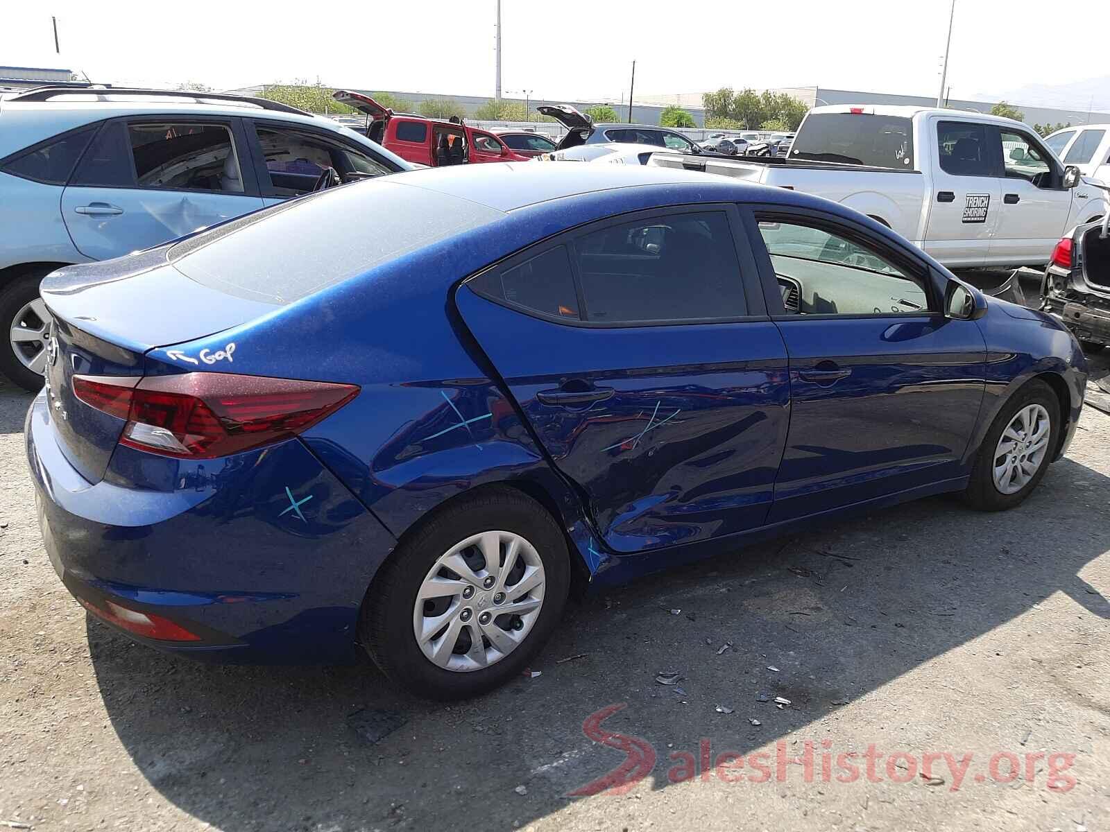 5NPD74LF0LH607589 2020 HYUNDAI ELANTRA