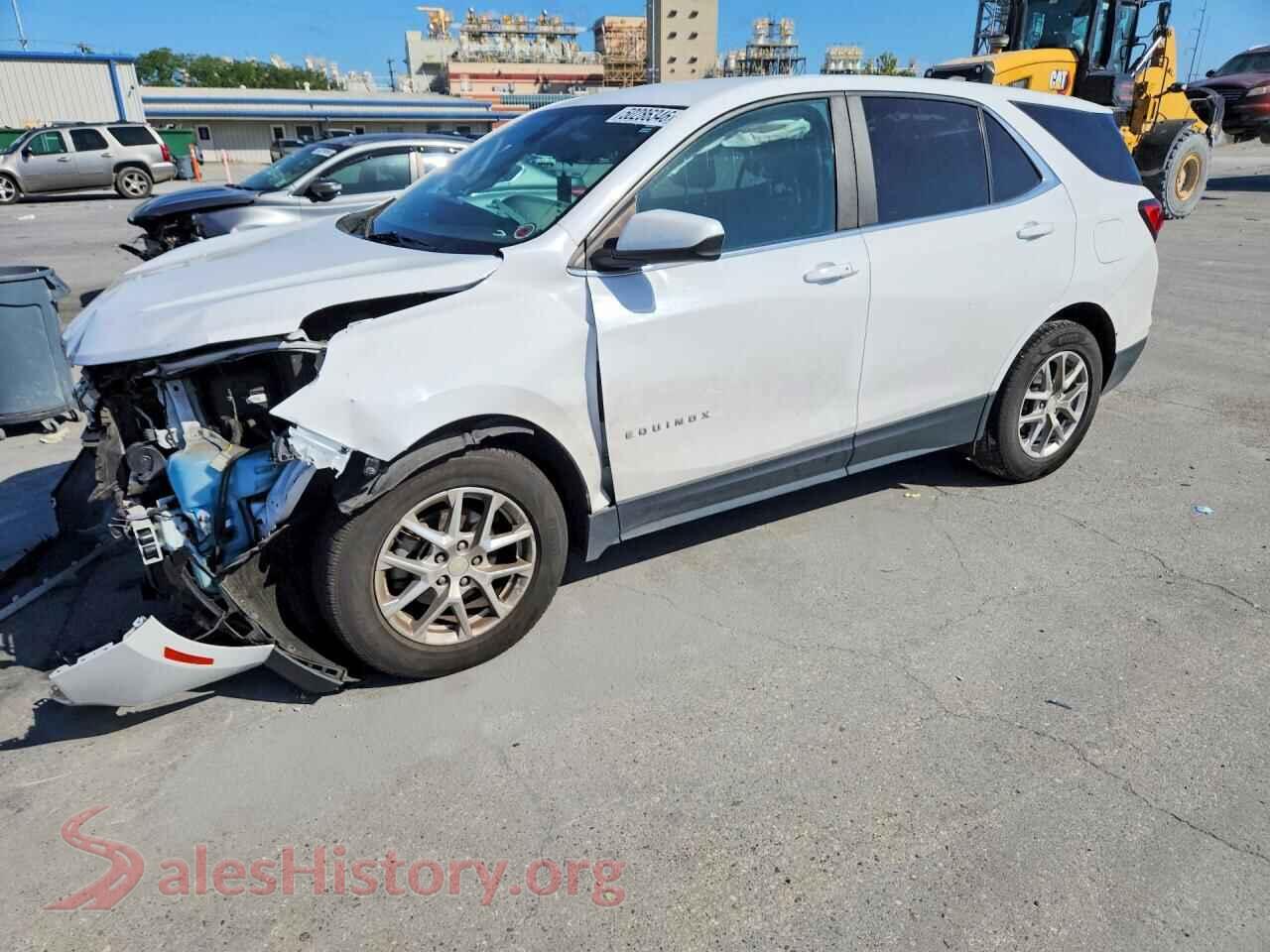 2022 CHEVROLET EQUINOX VIN 3GNAXKEV0NL100732, auction photo