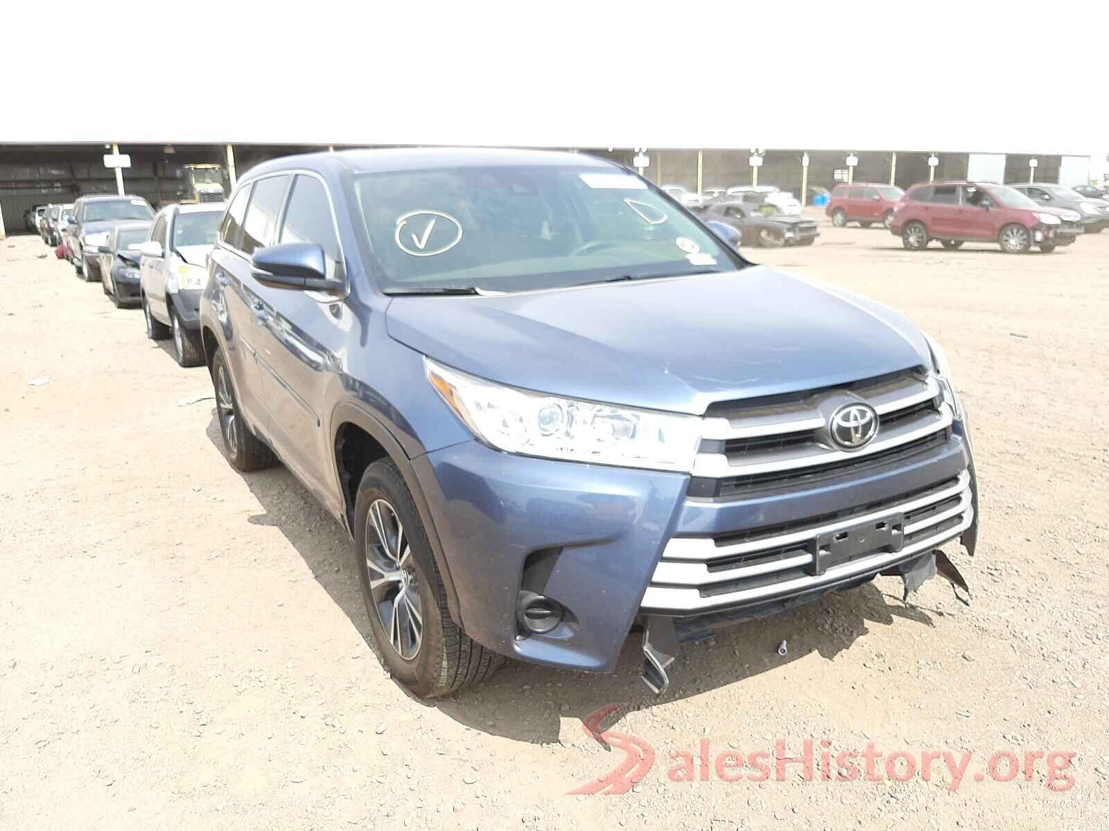 5TDZZRFH2HS227469 2017 TOYOTA HIGHLANDER