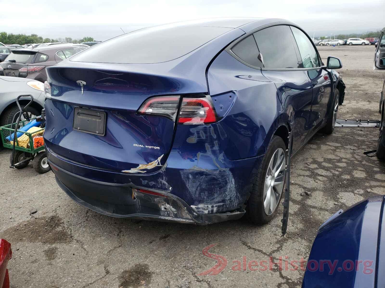 5YJYGDEE4LF047533 2020 TESLA MODEL Y