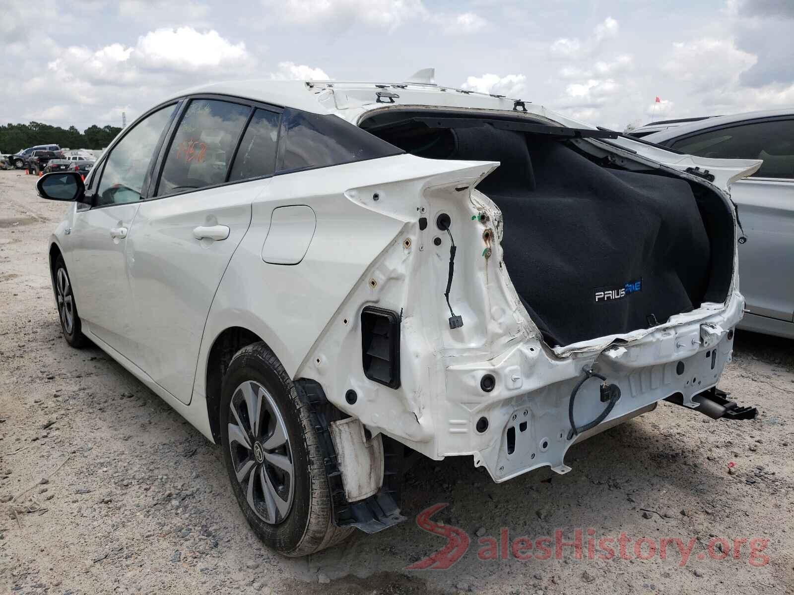 JTDKARFP1K3115321 2019 TOYOTA PRIUS