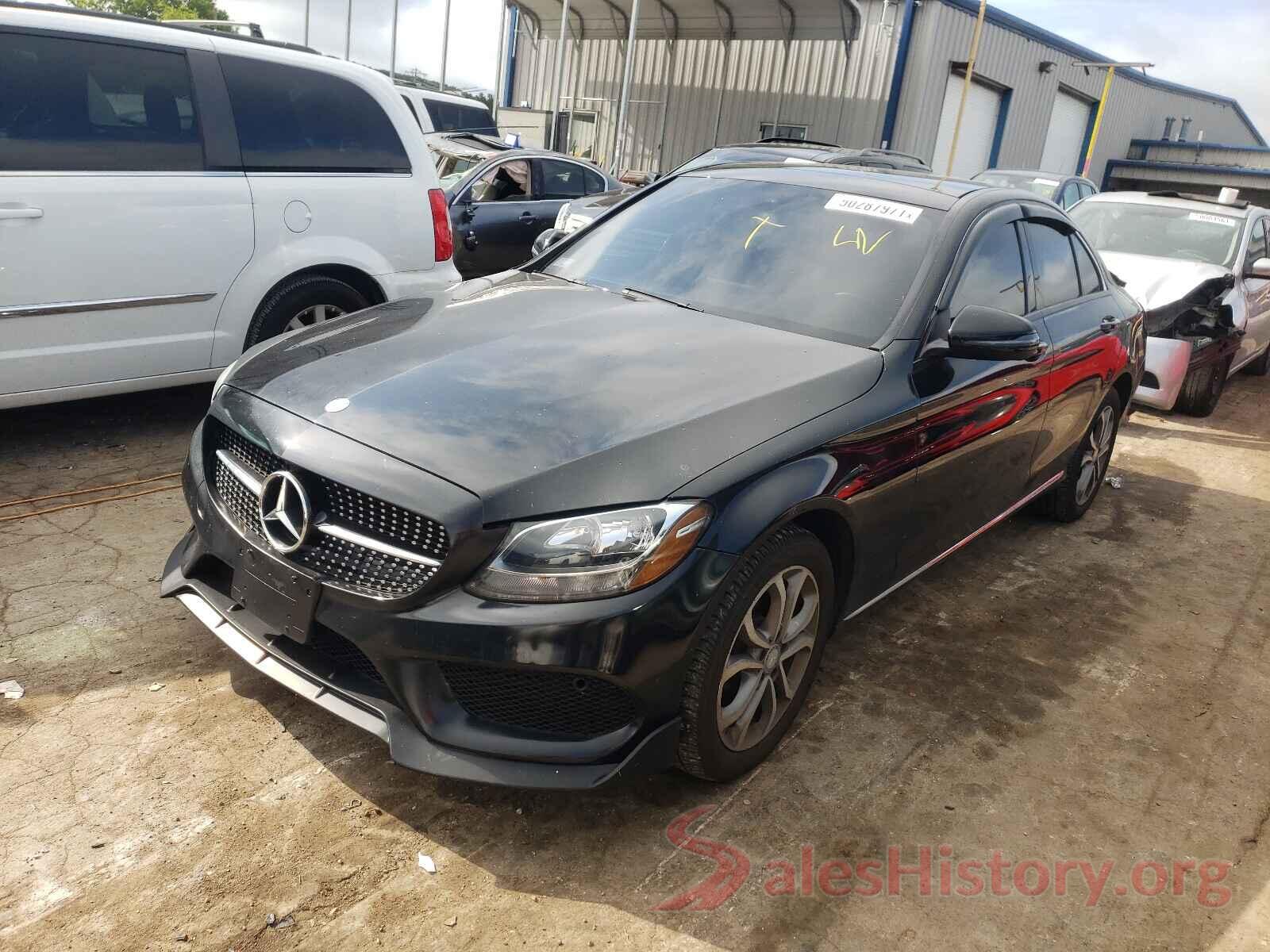 55SWF4KB7GU172745 2016 MERCEDES-BENZ C-CLASS