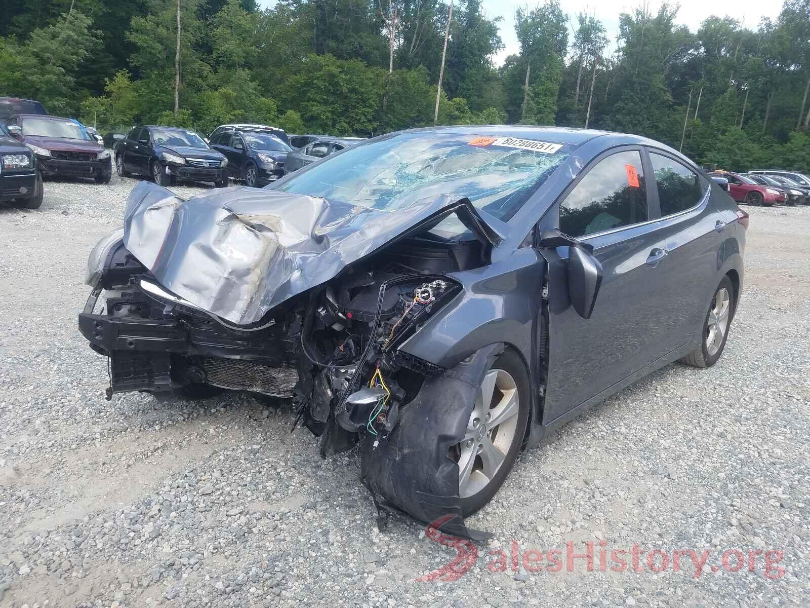 KMHDH4AE0GU581607 2016 HYUNDAI ELANTRA