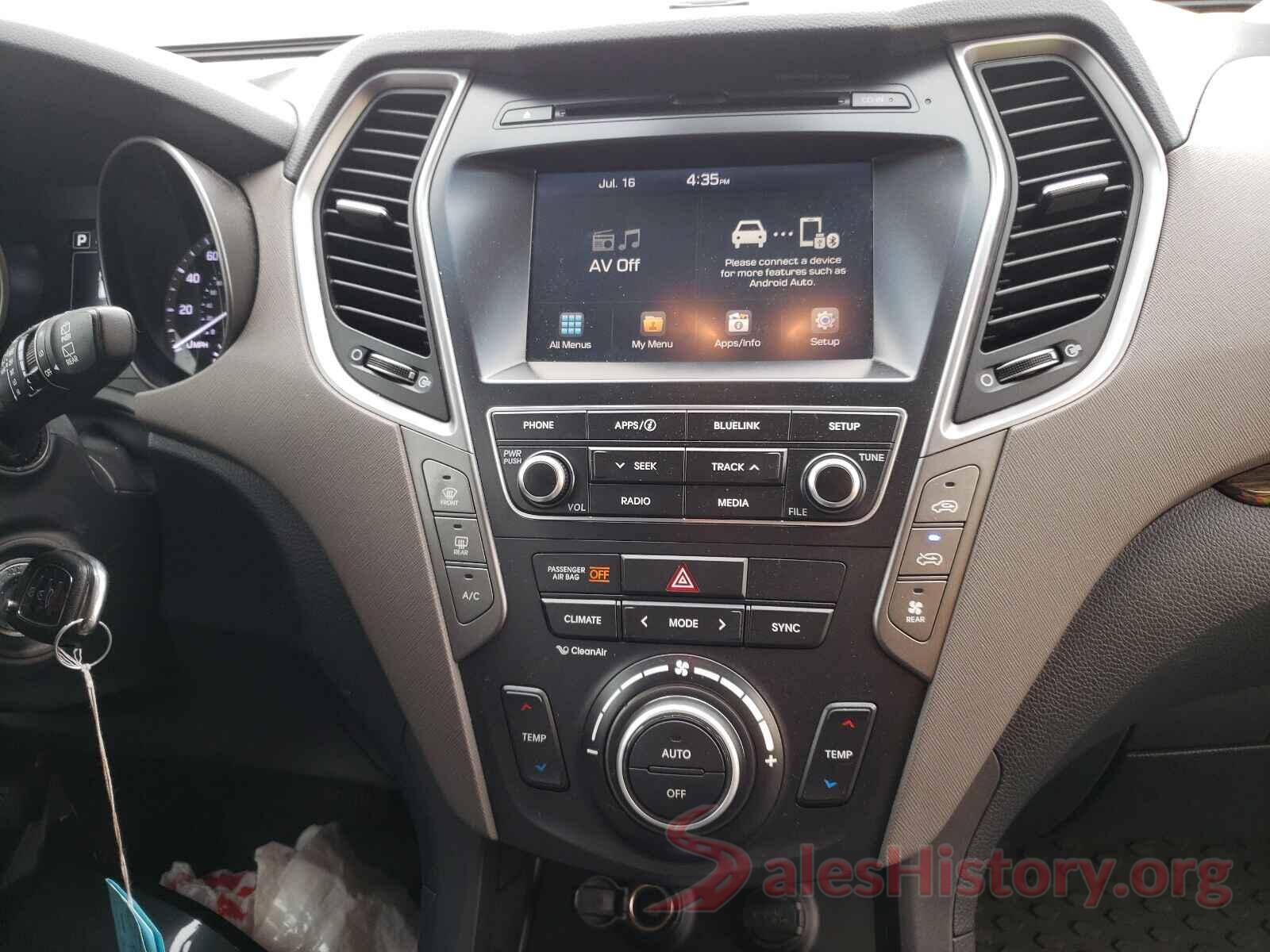 KM8SMDHF7HU185368 2017 HYUNDAI SANTA FE