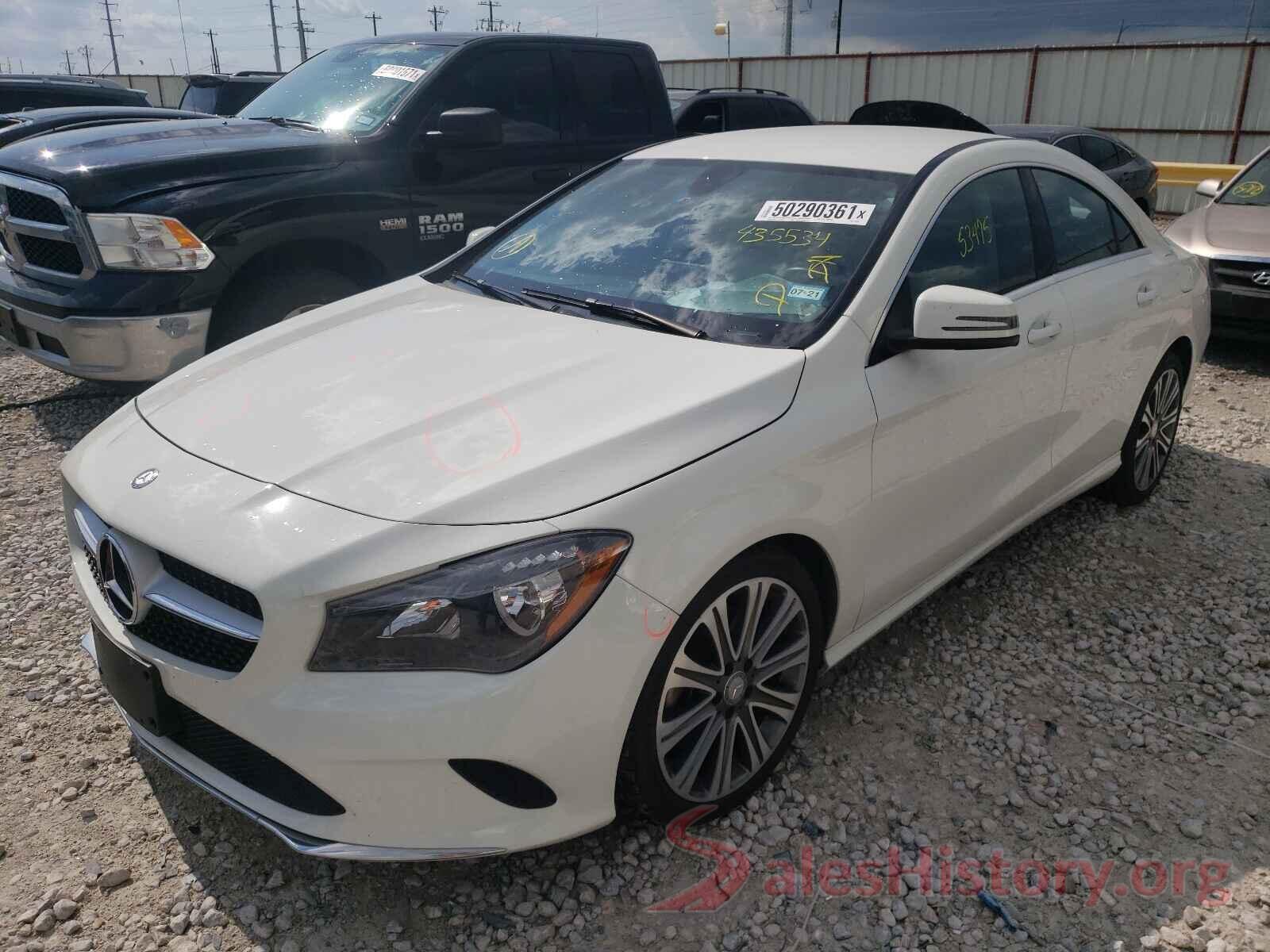 WDDSJ4EB2HN435534 2017 MERCEDES-BENZ CLA-CLASS