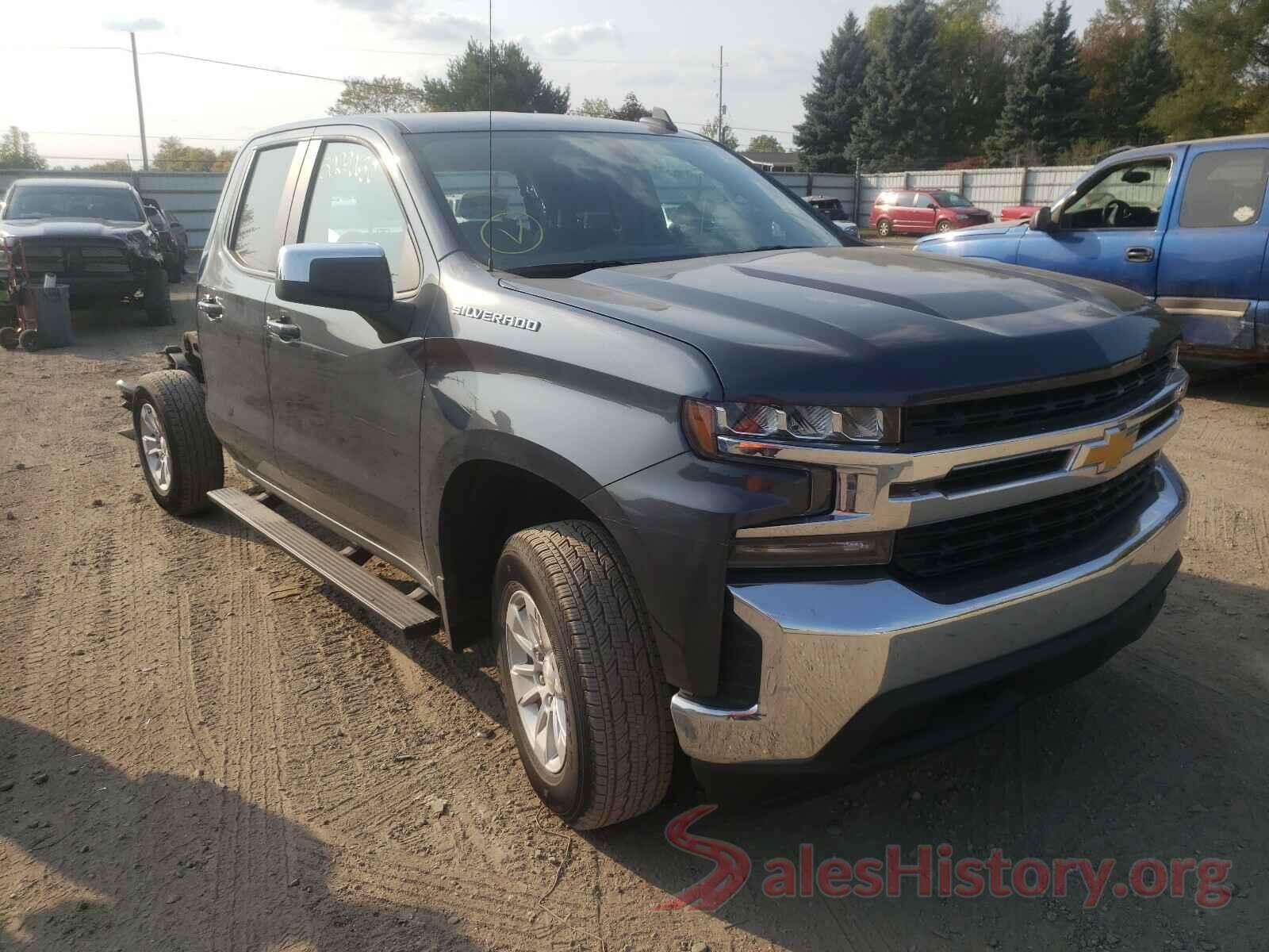 1GCRYDEK6KZ249614 2019 CHEVROLET SILVERADO