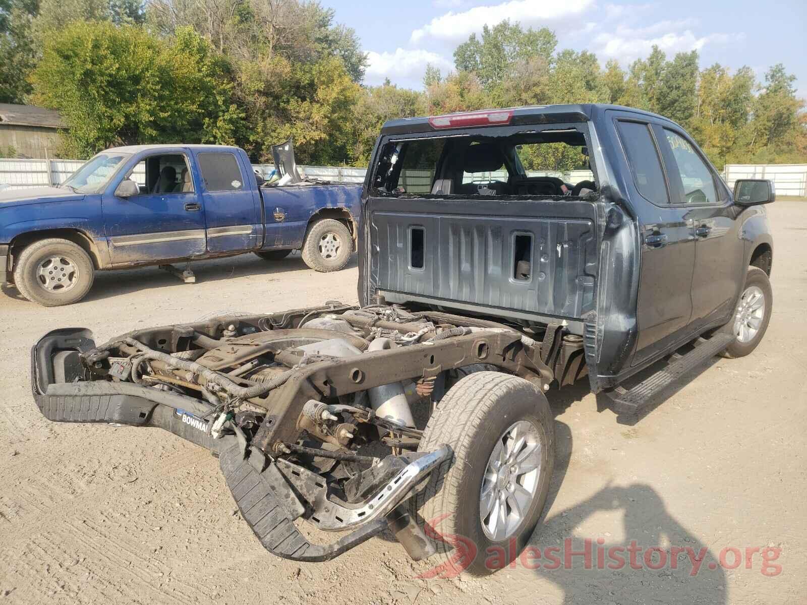 1GCRYDEK6KZ249614 2019 CHEVROLET SILVERADO