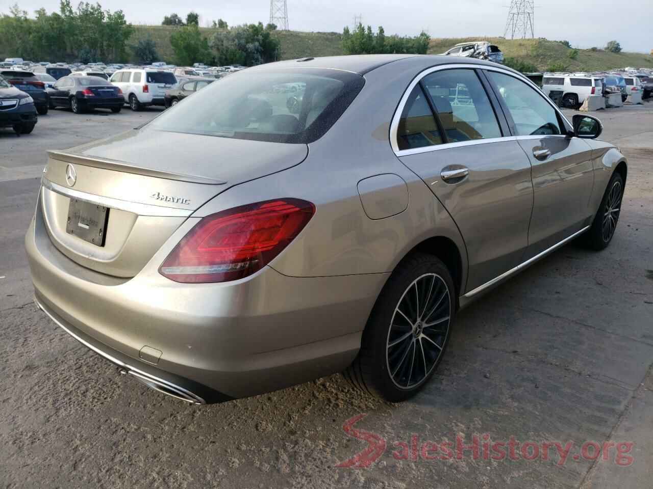 WDDWF8EB9LR546996 2020 MERCEDES-BENZ C-CLASS