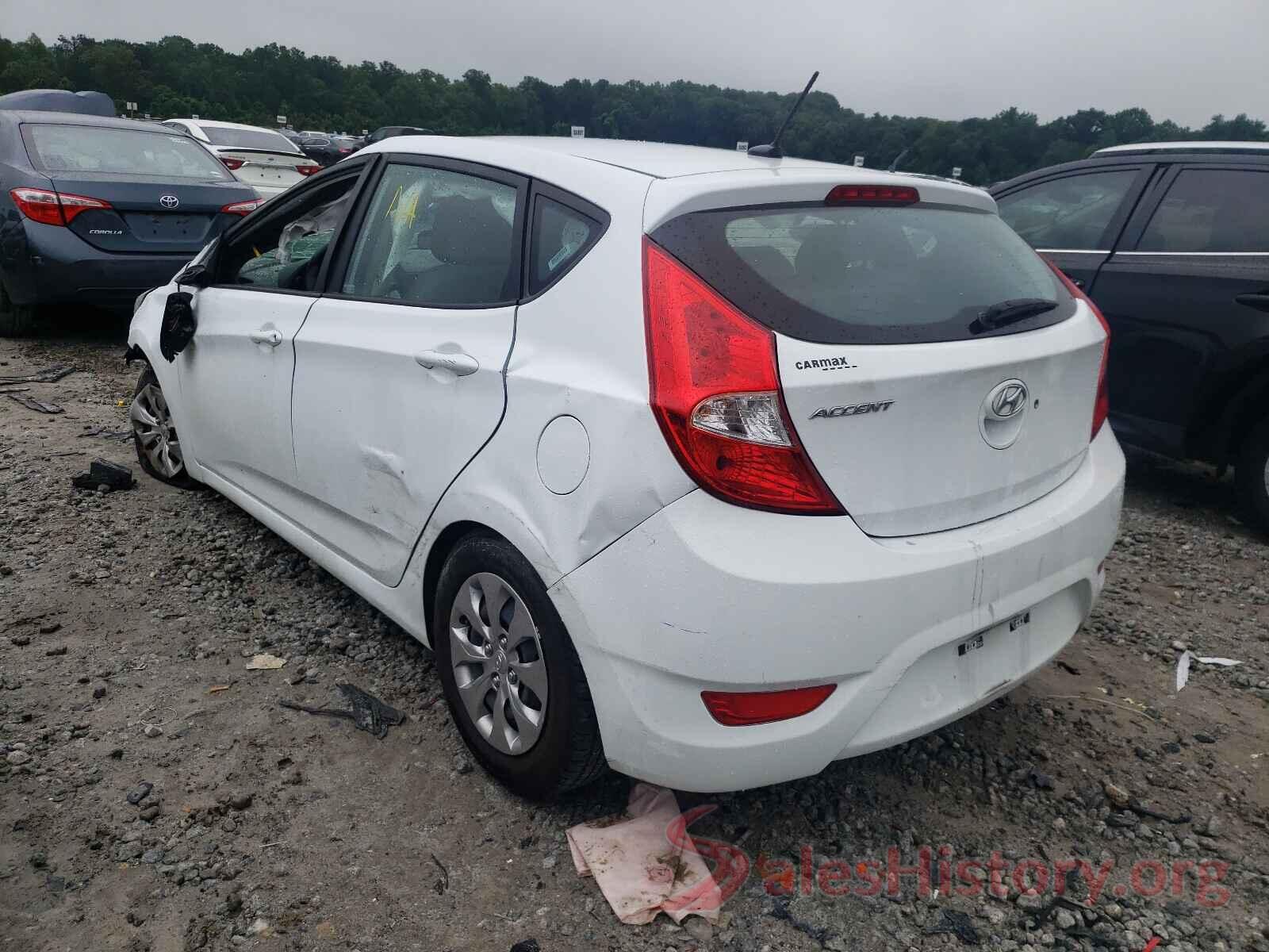 KMHCT5AE8HU336409 2017 HYUNDAI ACCENT