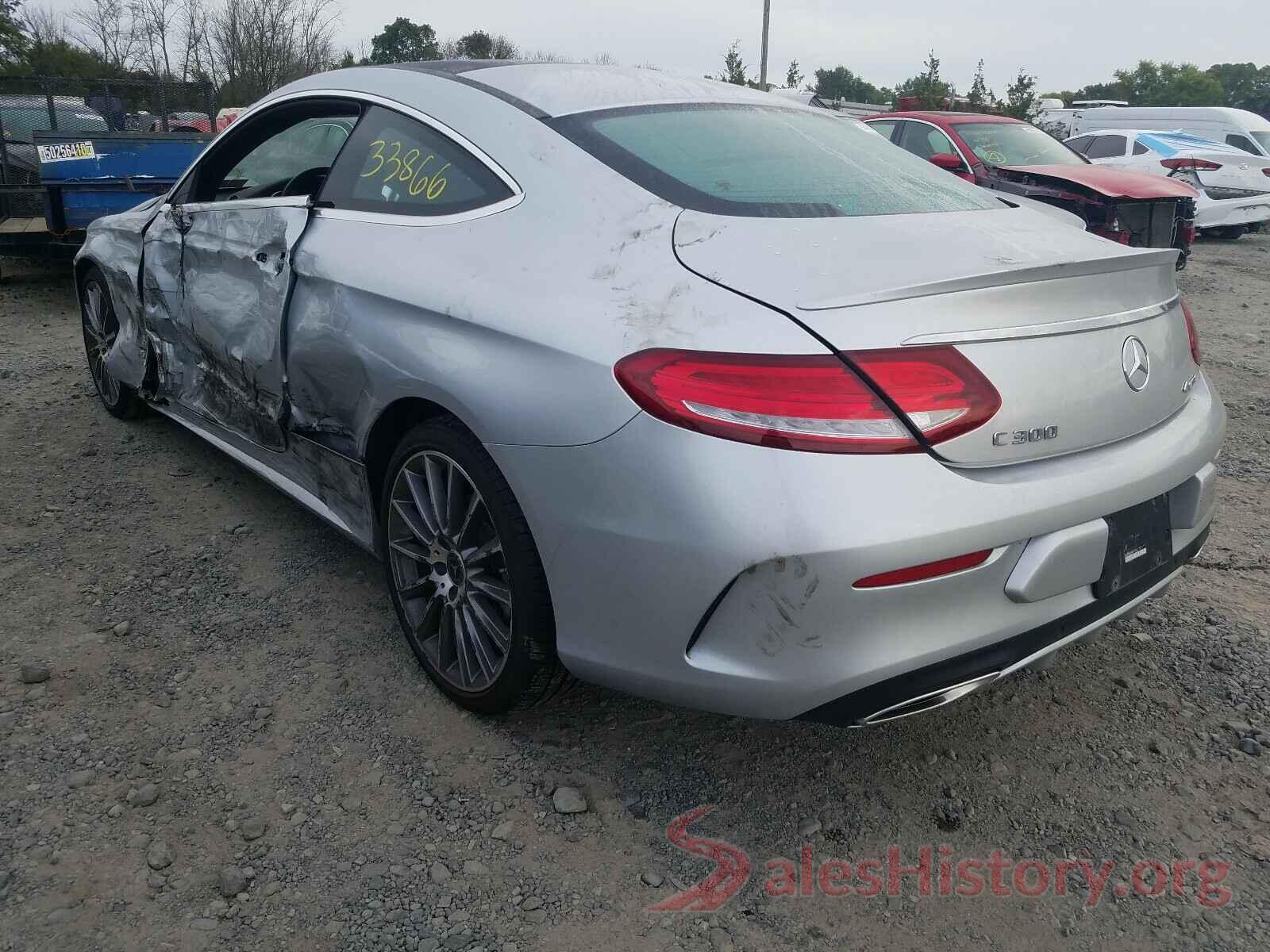 WDDWJ4KB6JF729511 2018 MERCEDES-BENZ C CLASS