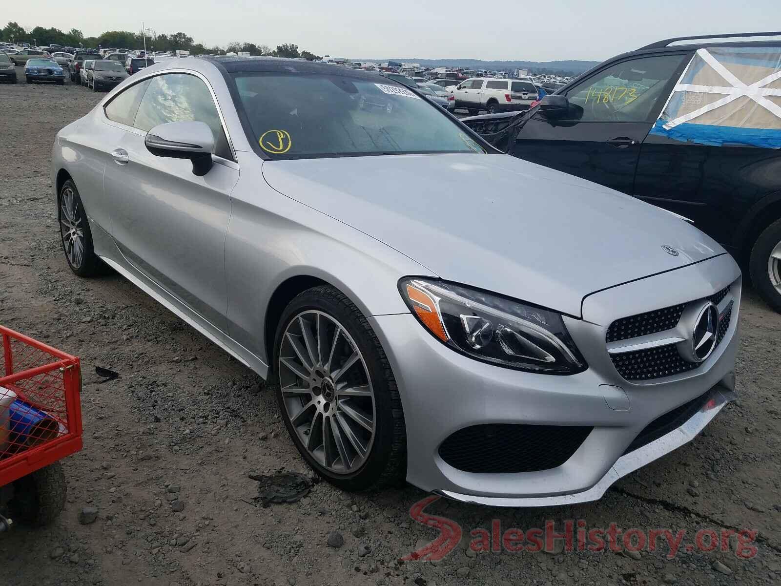 WDDWJ4KB6JF729511 2018 MERCEDES-BENZ C CLASS