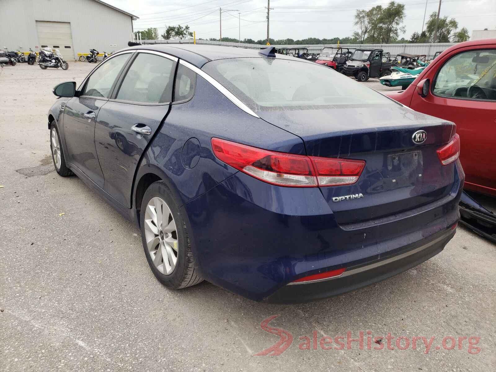 5XXGT4L36GG006607 2016 KIA OPTIMA