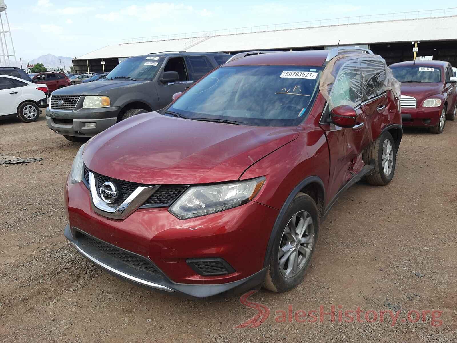 KNMAT2MT7GP634063 2016 NISSAN ROGUE