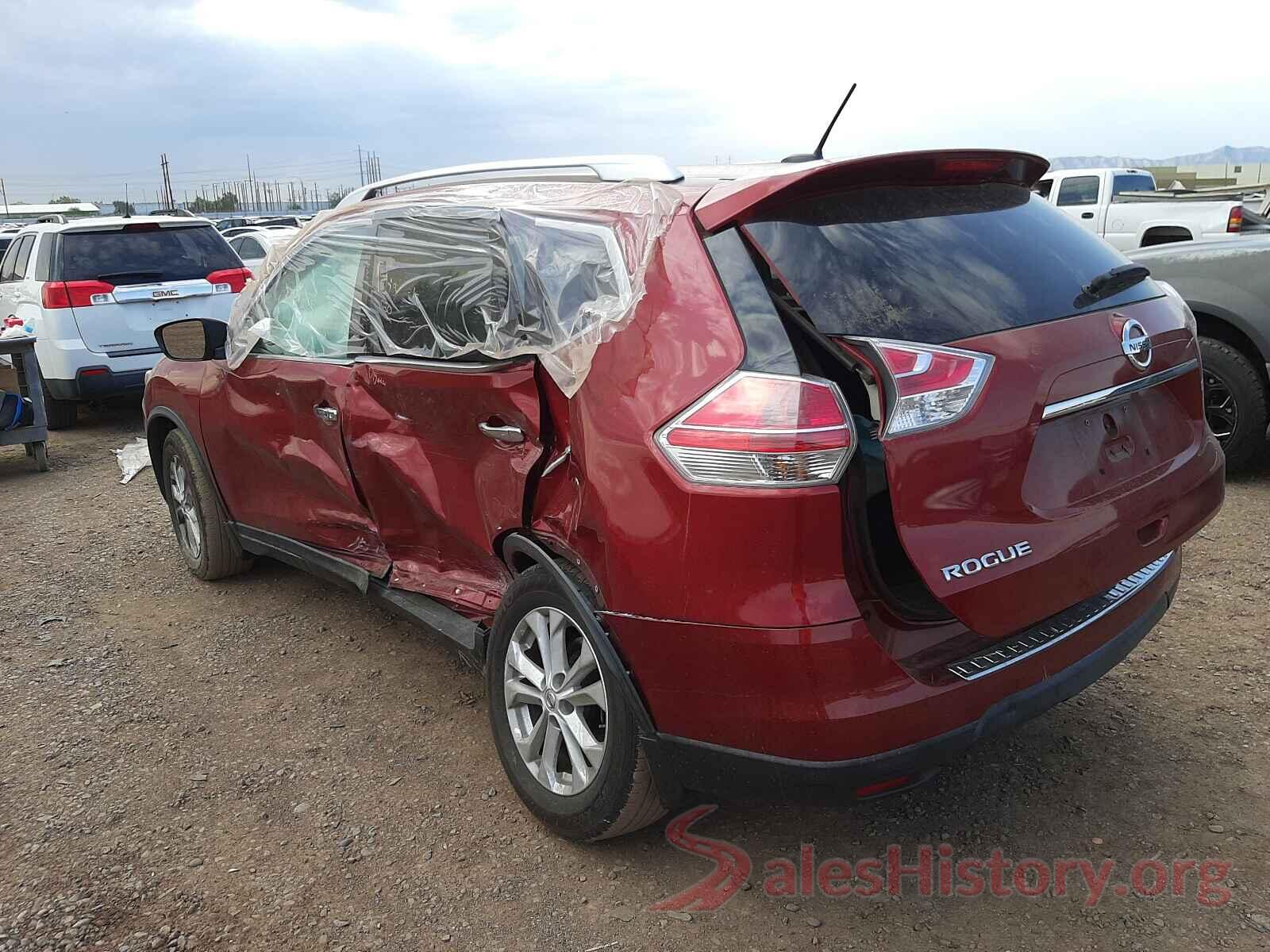 KNMAT2MT7GP634063 2016 NISSAN ROGUE