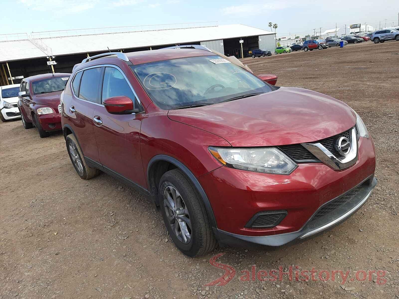 KNMAT2MT7GP634063 2016 NISSAN ROGUE