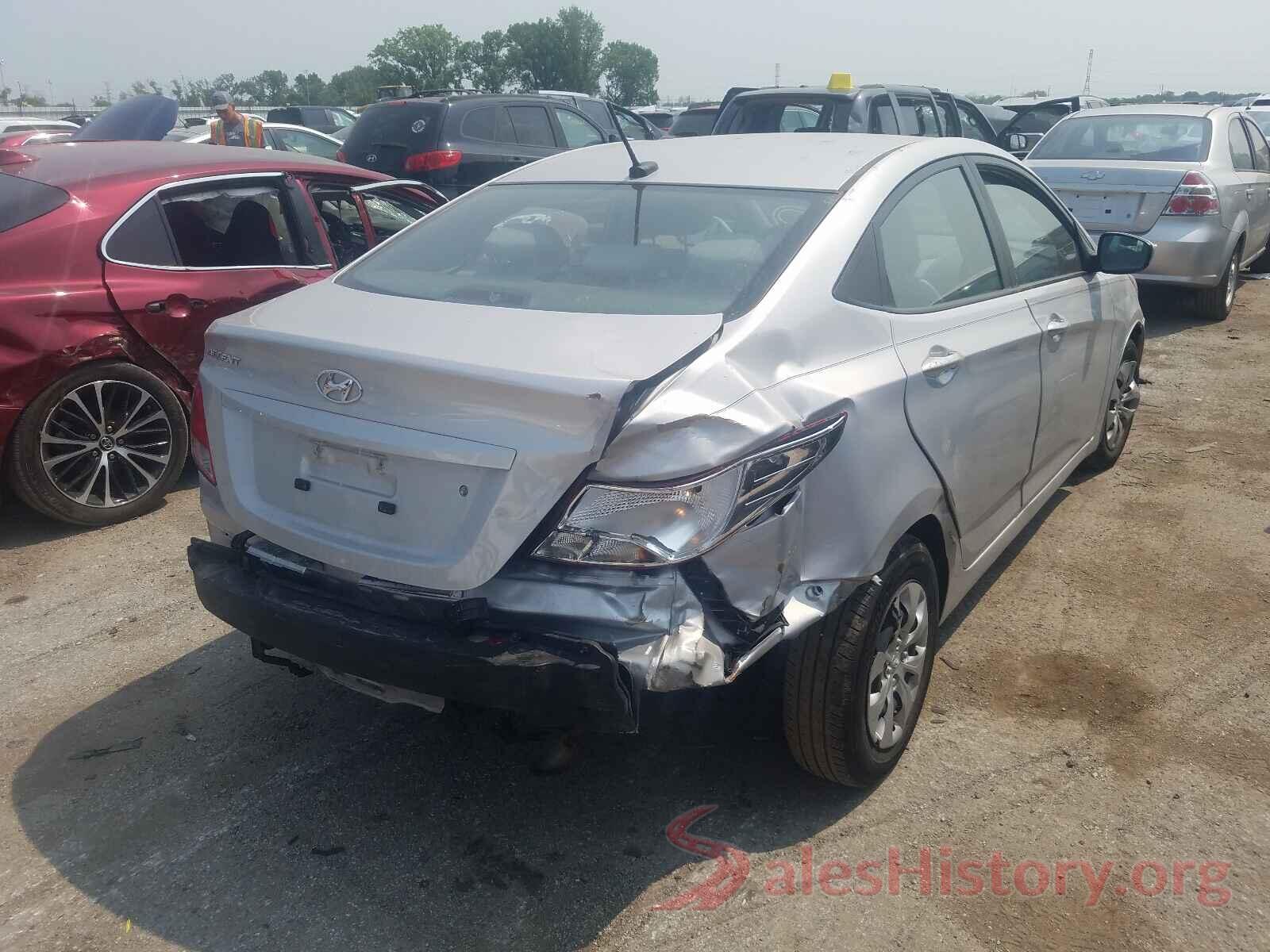 KMHCT4AE0GU156138 2016 HYUNDAI ACCENT