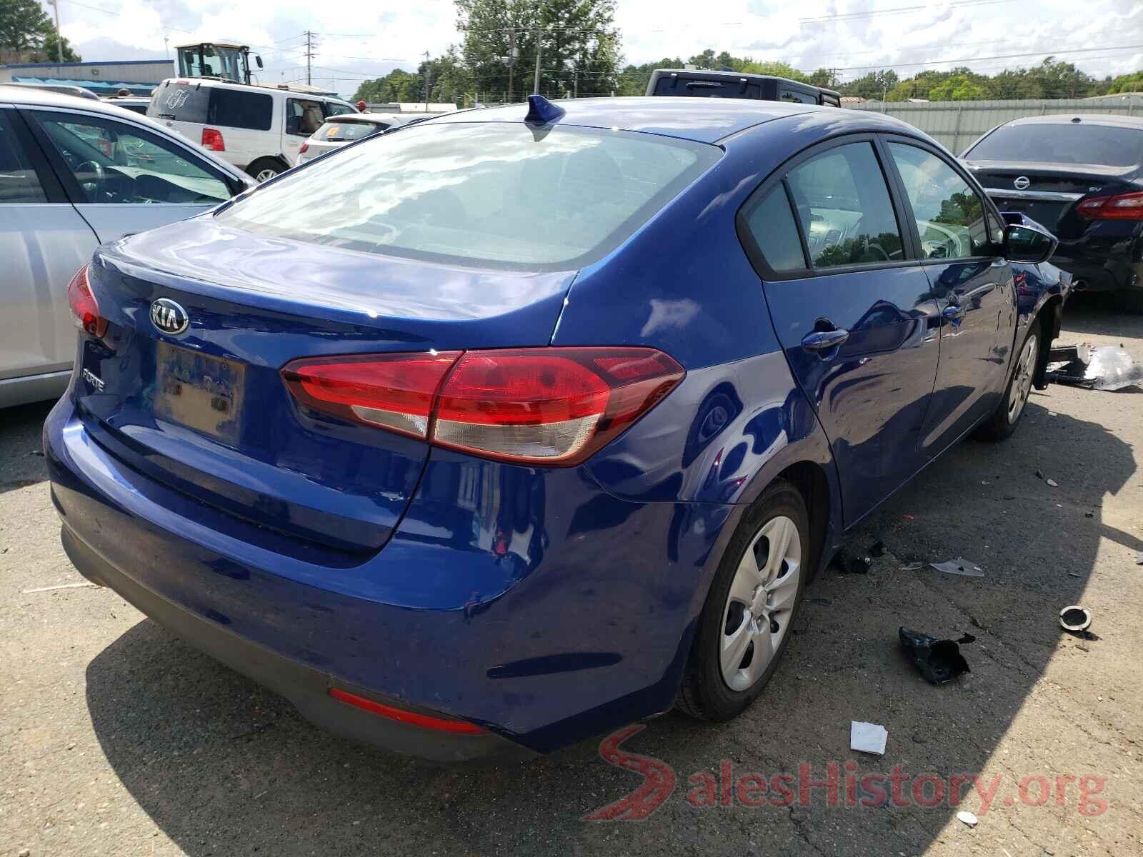 3KPFK4A73JE190800 2018 KIA FORTE