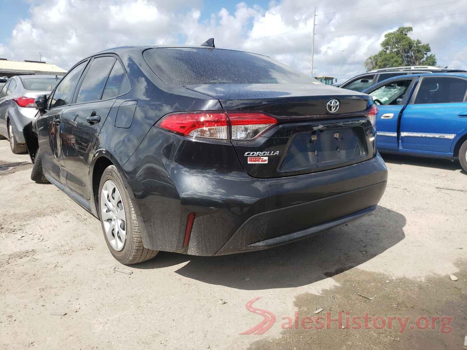 JTDEPRAE0LJ097523 2020 TOYOTA COROLLA