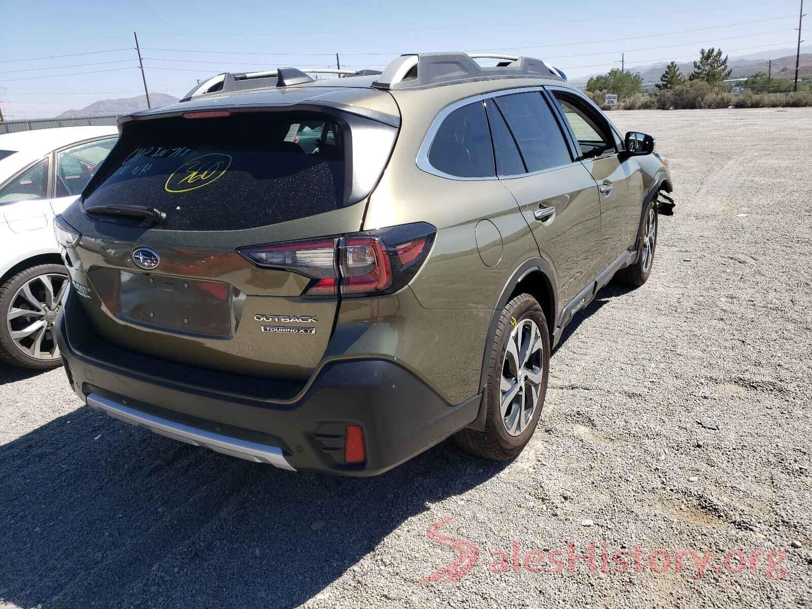 4S4BTGPDXL3201243 2020 SUBARU OUTBACK