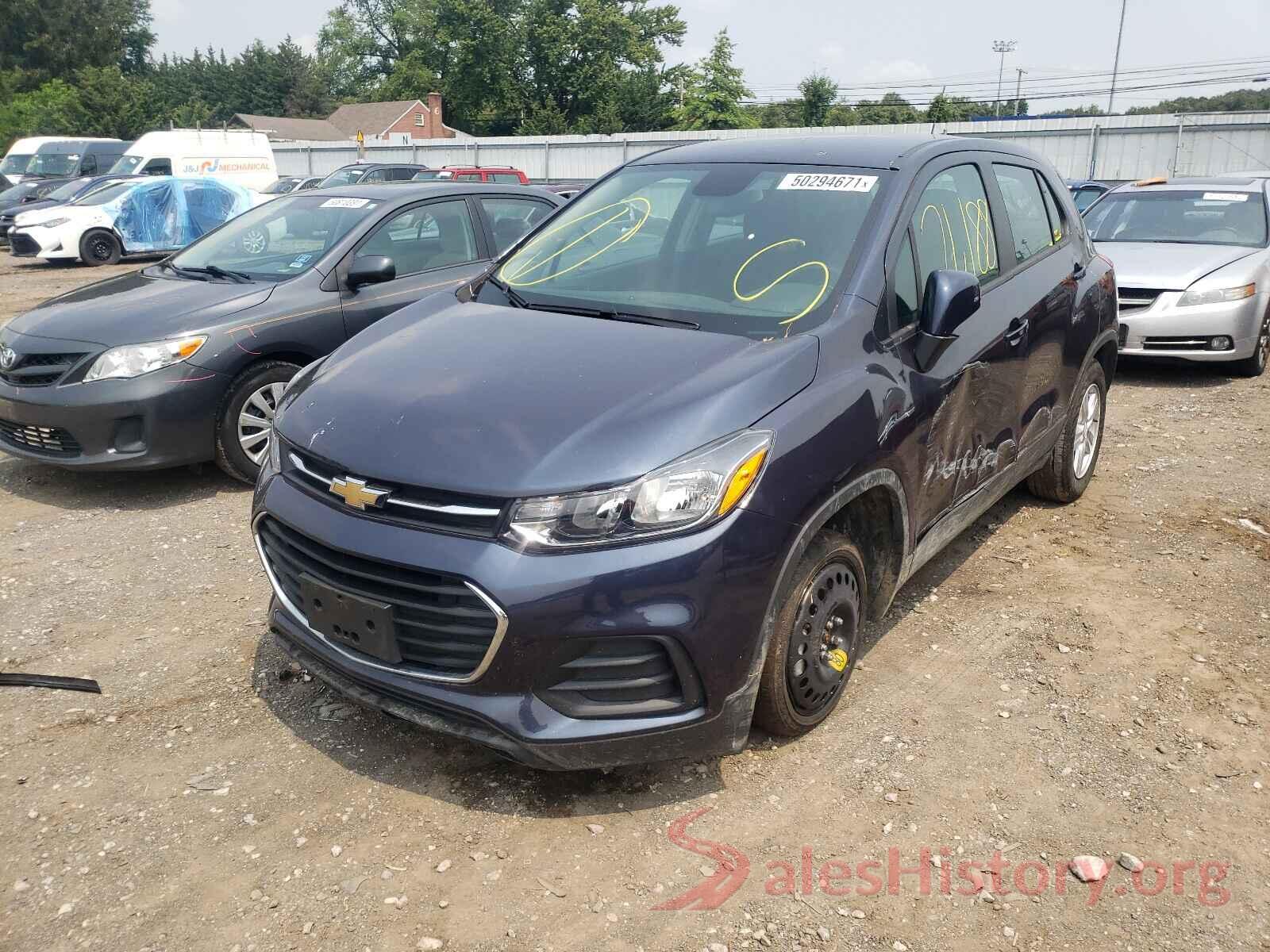 3GNCJKSB6KL217487 2019 CHEVROLET TRAX