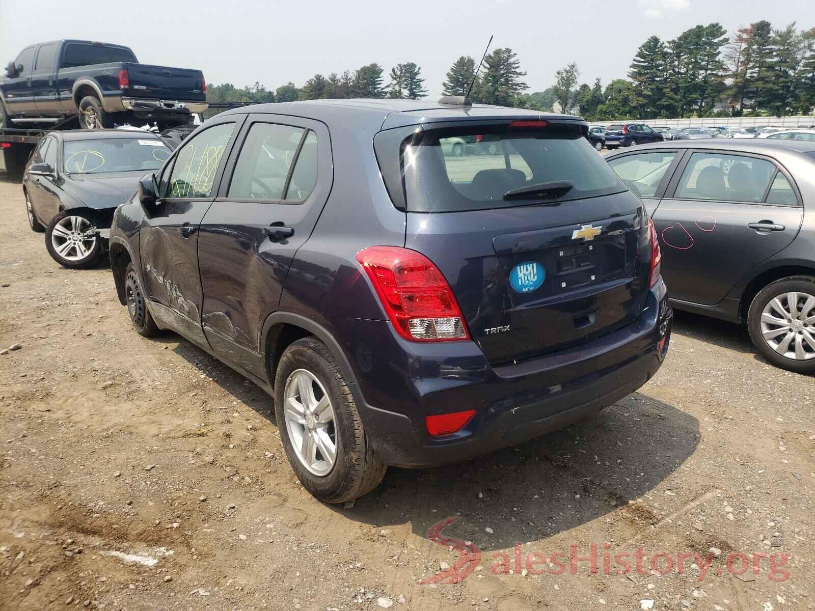 3GNCJKSB6KL217487 2019 CHEVROLET TRAX