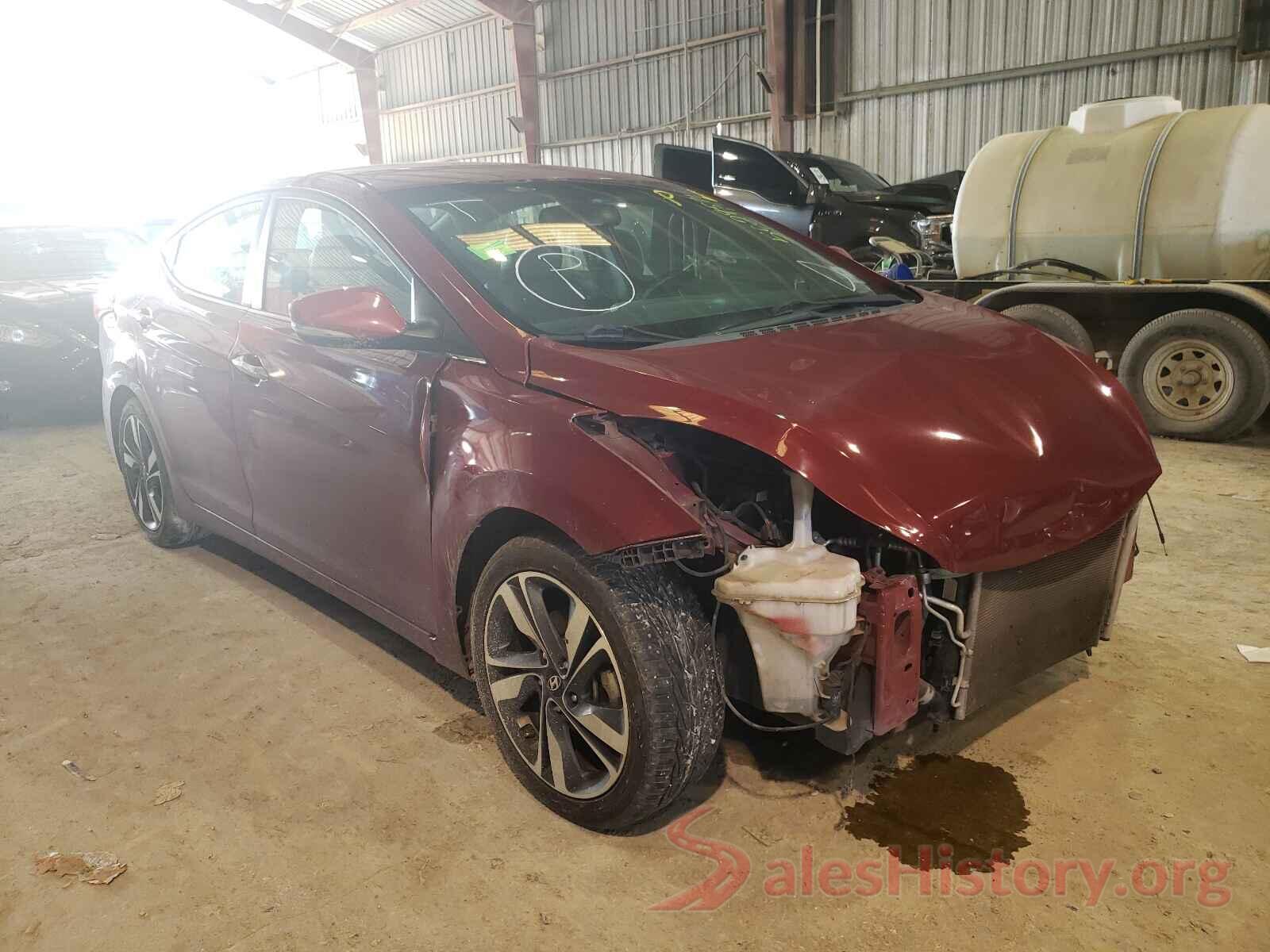 KMHDH4AE4GU599298 2016 HYUNDAI ELANTRA