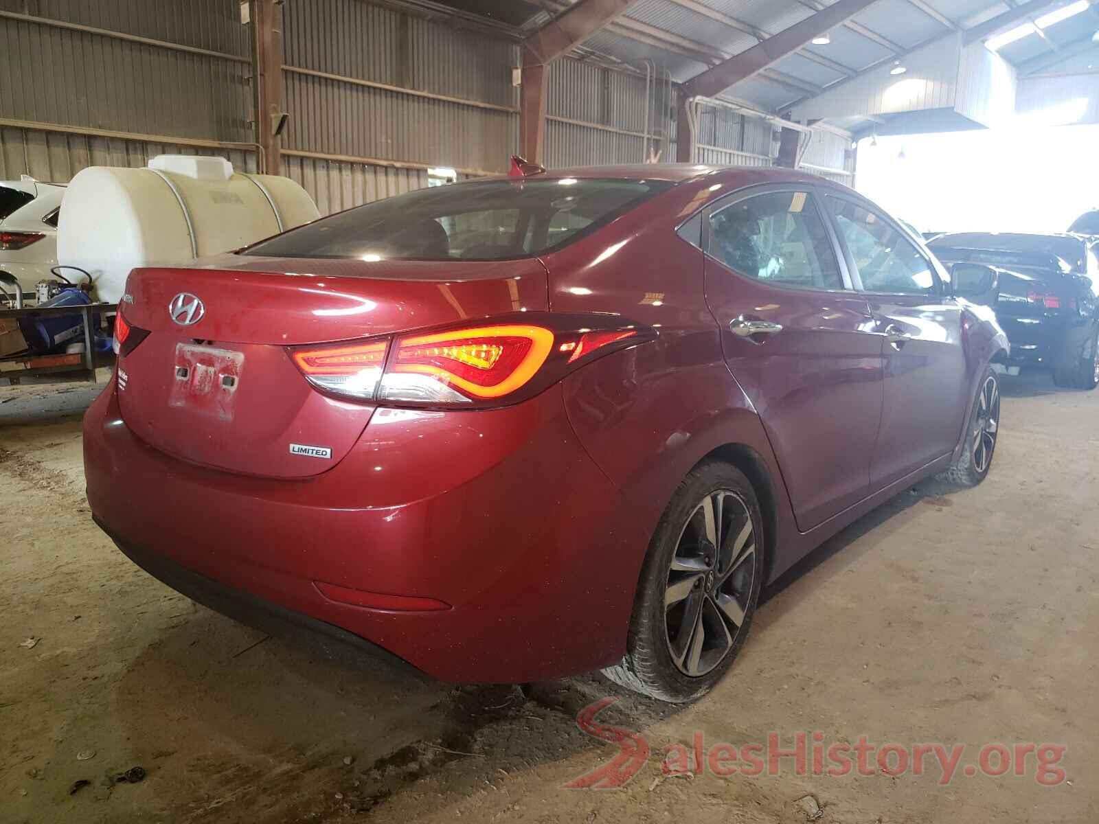 KMHDH4AE4GU599298 2016 HYUNDAI ELANTRA