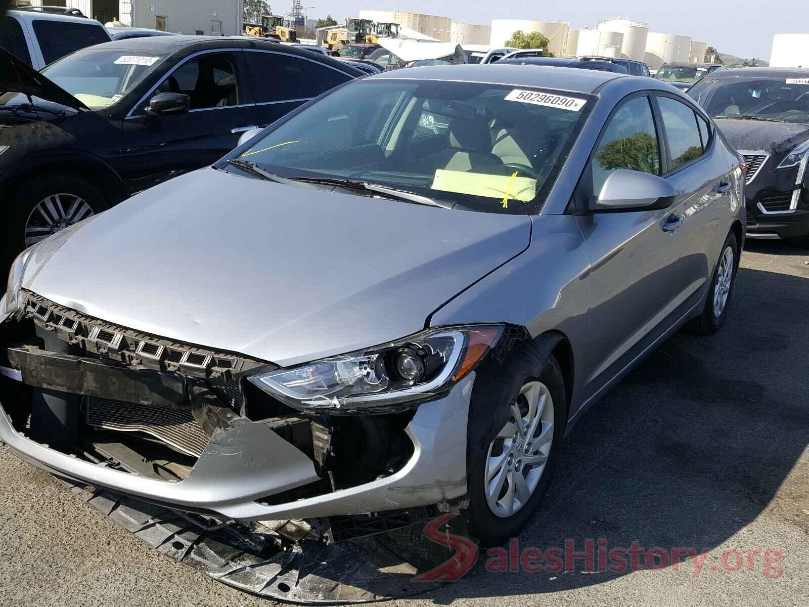 5NPD74LF6HH152593 2017 HYUNDAI ELANTRA