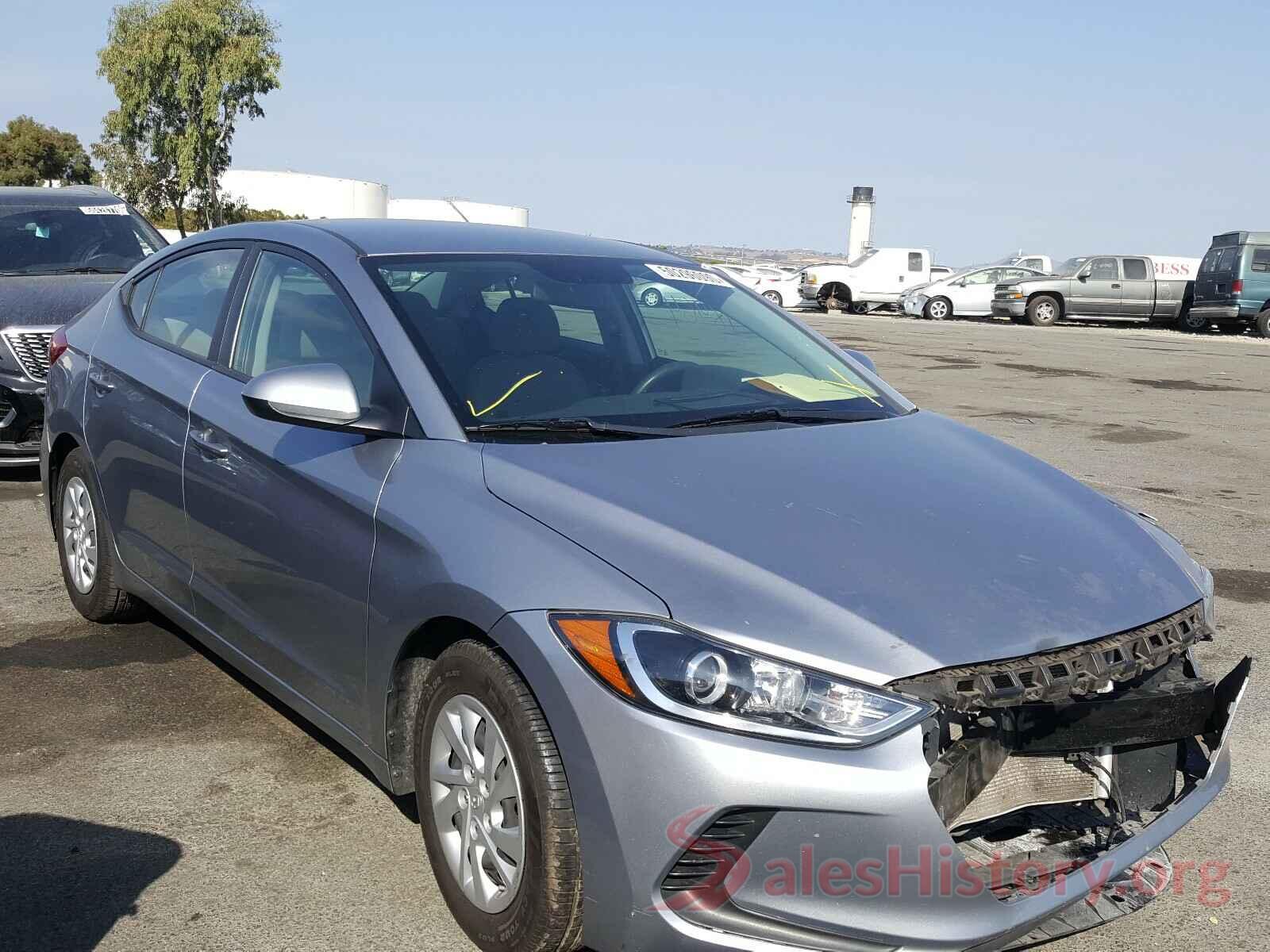 5NPD74LF6HH152593 2017 HYUNDAI ELANTRA