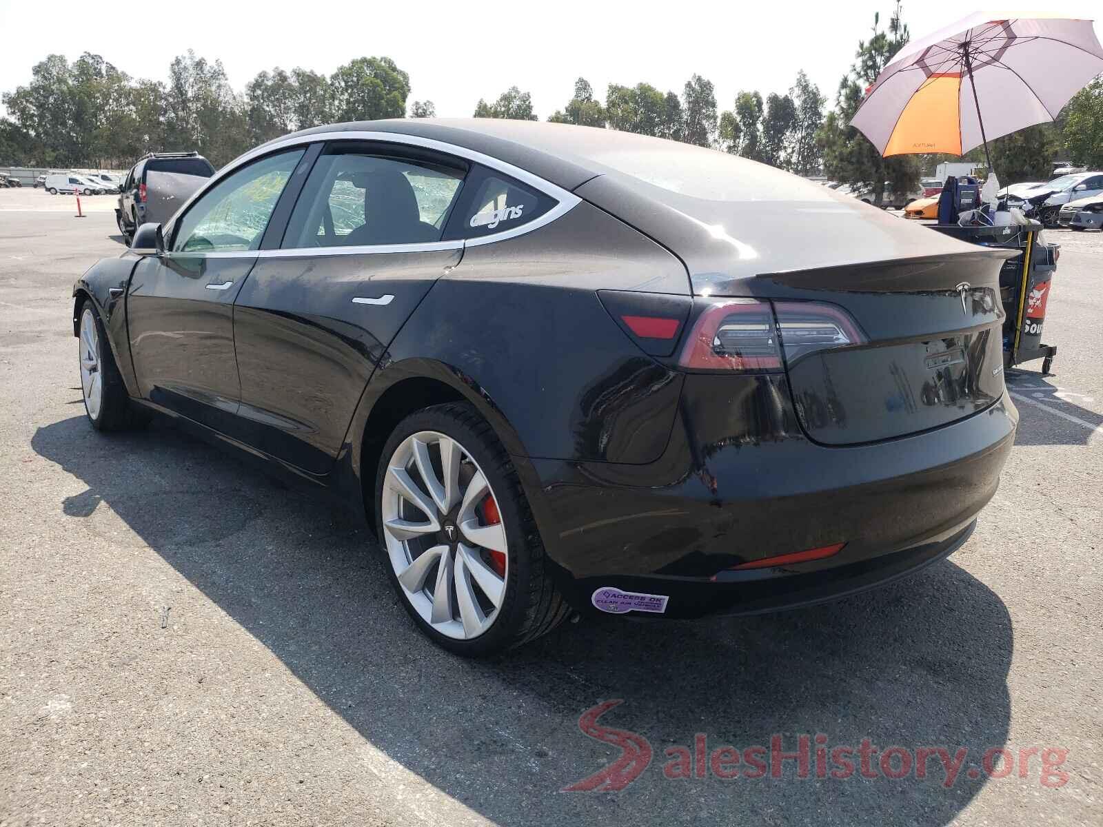 5YJ3E1EB9JF151355 2018 TESLA MODEL 3