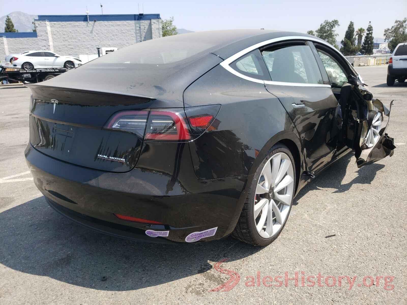 5YJ3E1EB9JF151355 2018 TESLA MODEL 3