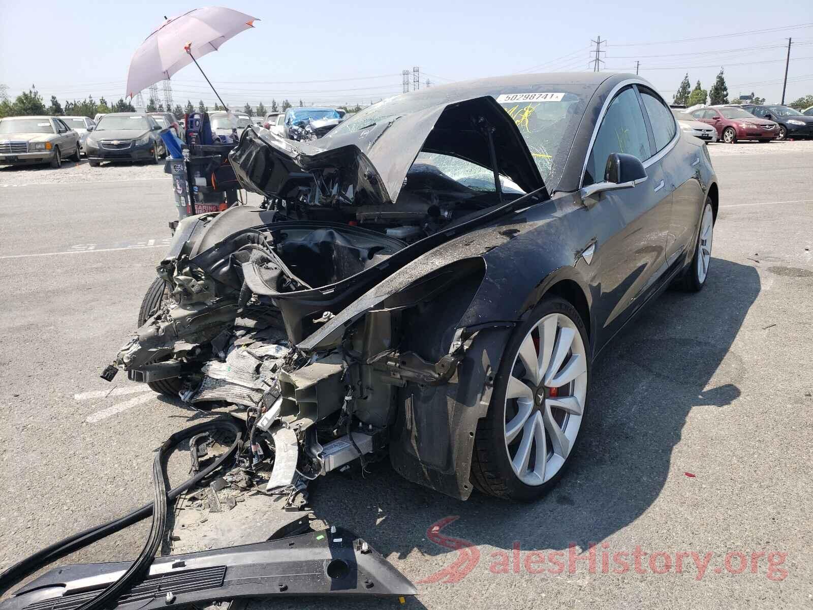 5YJ3E1EB9JF151355 2018 TESLA MODEL 3