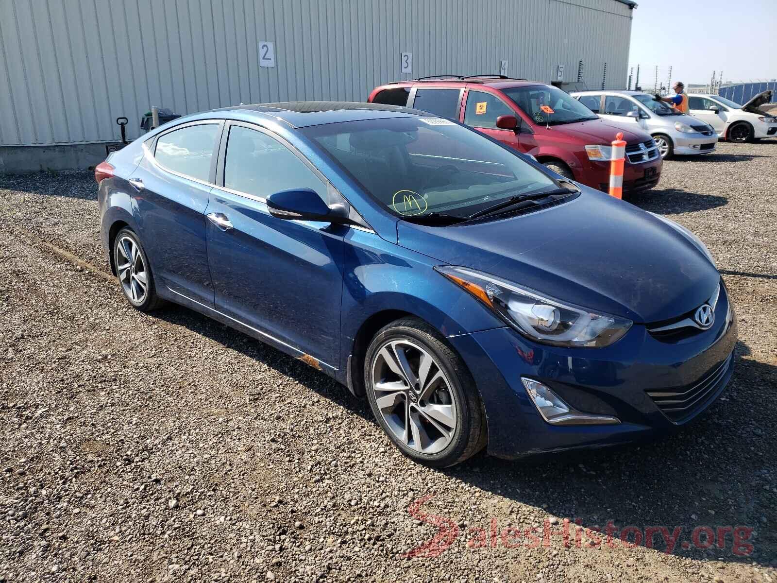 KMHDH4AH6GU487516 2016 HYUNDAI ELANTRA