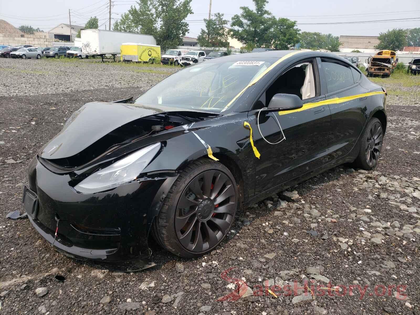 5YJ3E1EC1MF976027 2021 TESLA MODEL 3