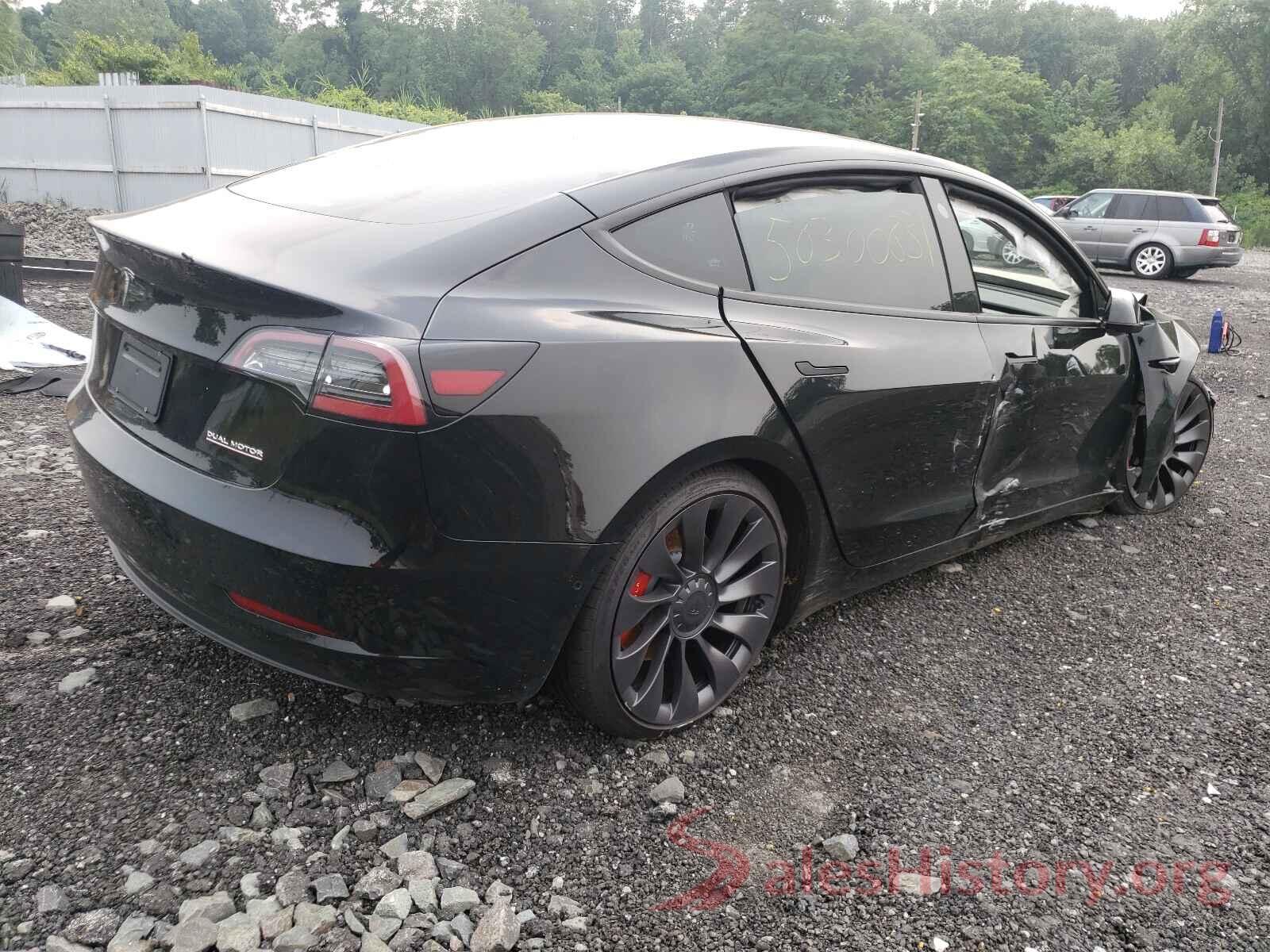 5YJ3E1EC1MF976027 2021 TESLA MODEL 3